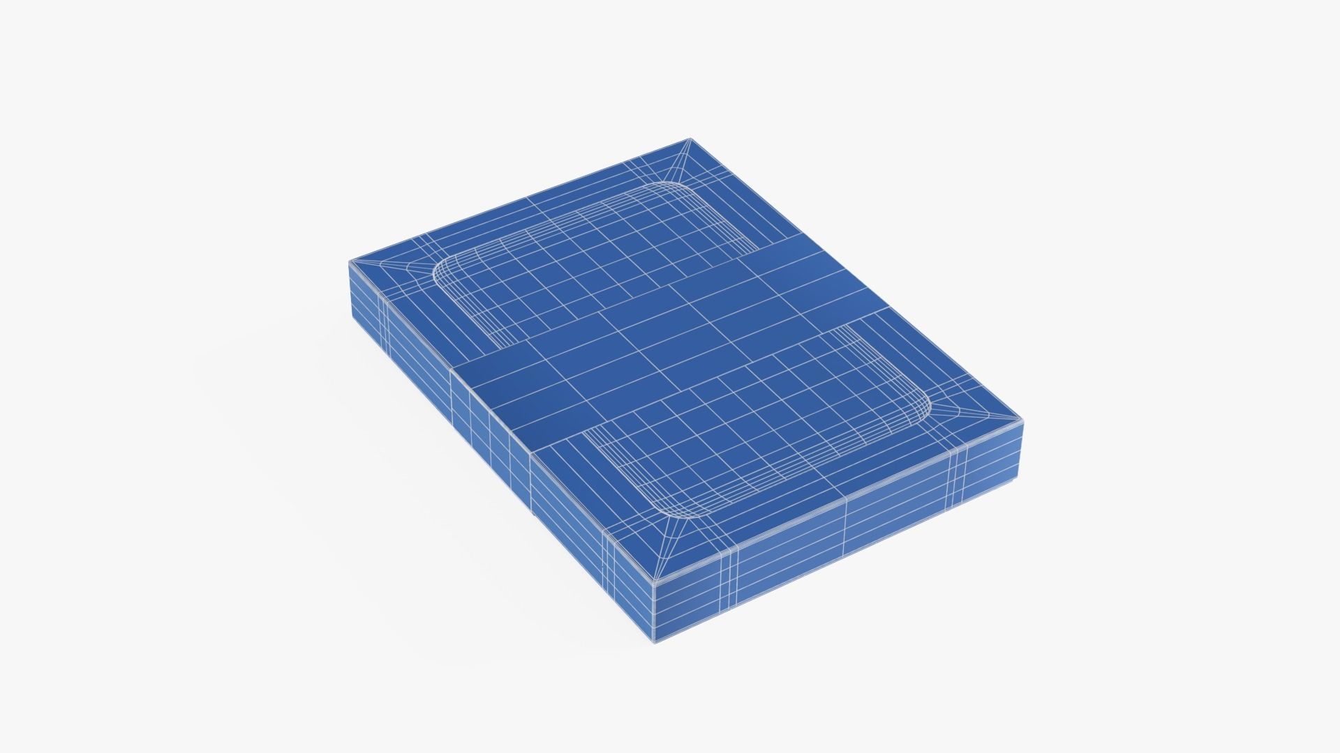 Chocolate Box 2 Low-poly 3D model_21