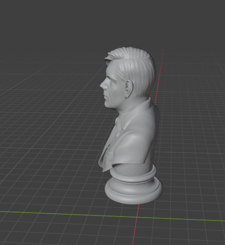 Alan Turing 3D print model_1