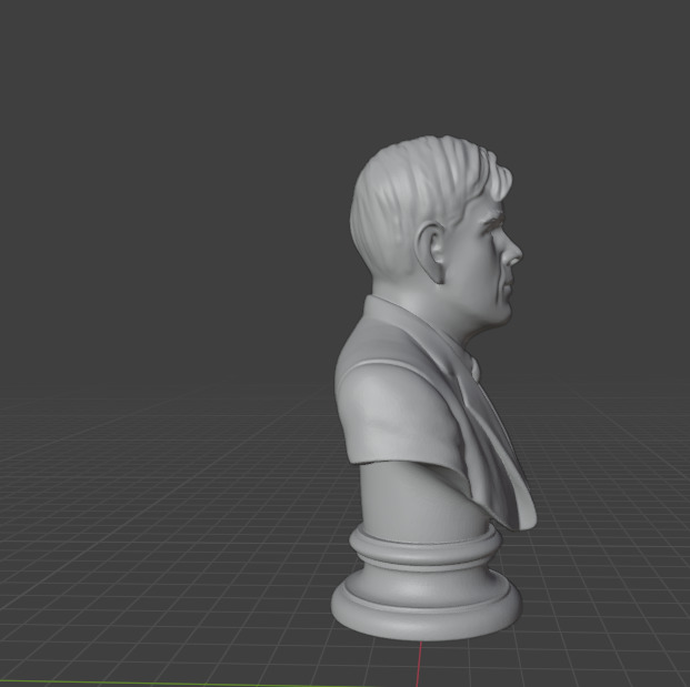 Alan Turing 3D print model_21