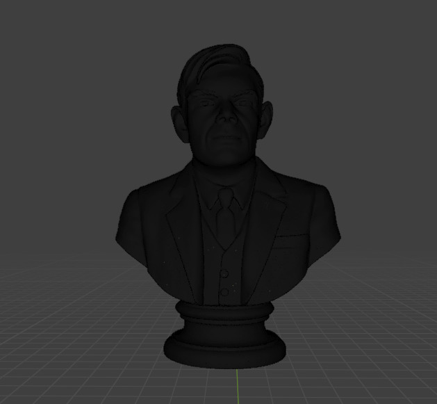 Alan Turing 3D print model_16