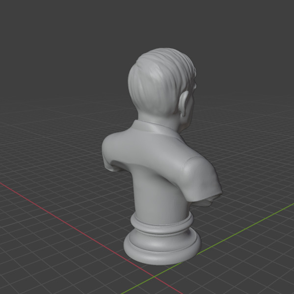 Alan Turing 3D print model_22
