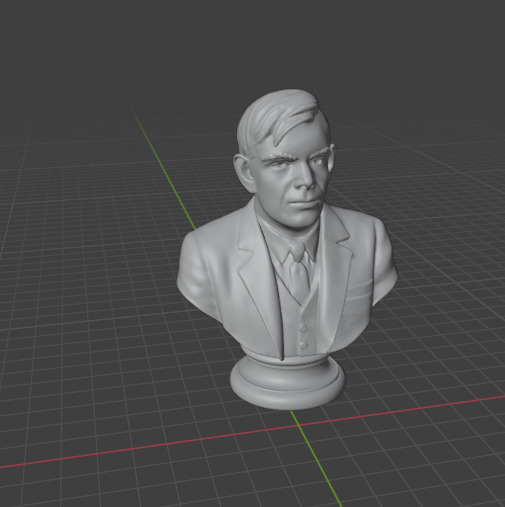 Alan Turing 3D print model_9