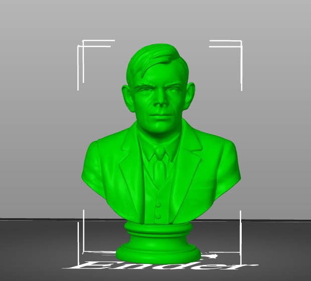 Alan Turing 3D print model_17