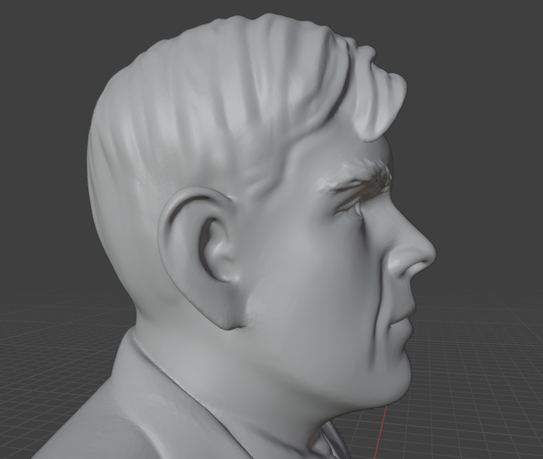 Alan Turing 3D print model_14