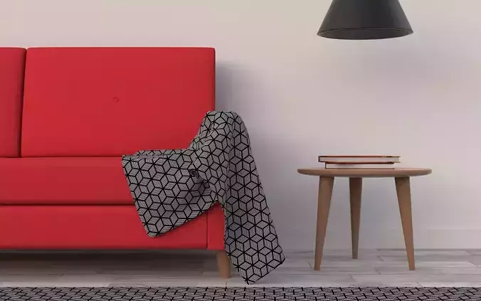 Sofa interior Free 3D model