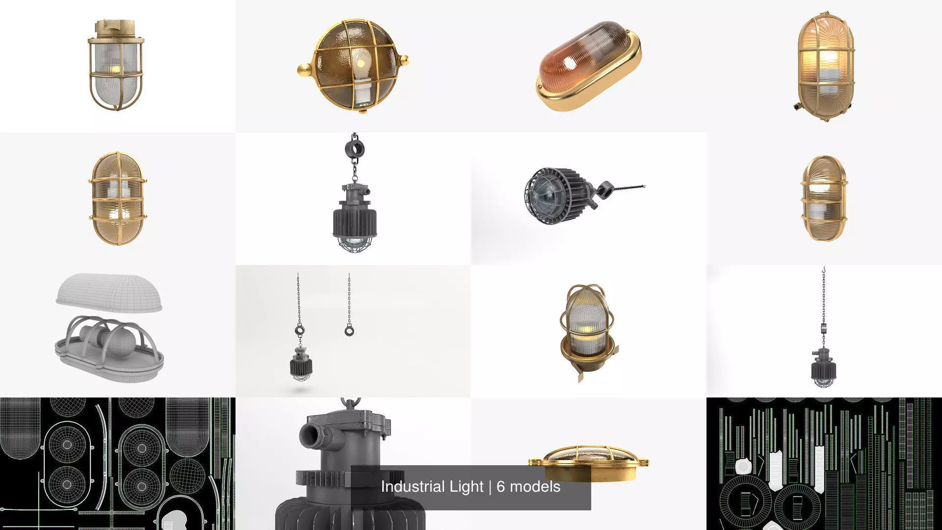 Industrial Light 3D Model Collection_0
