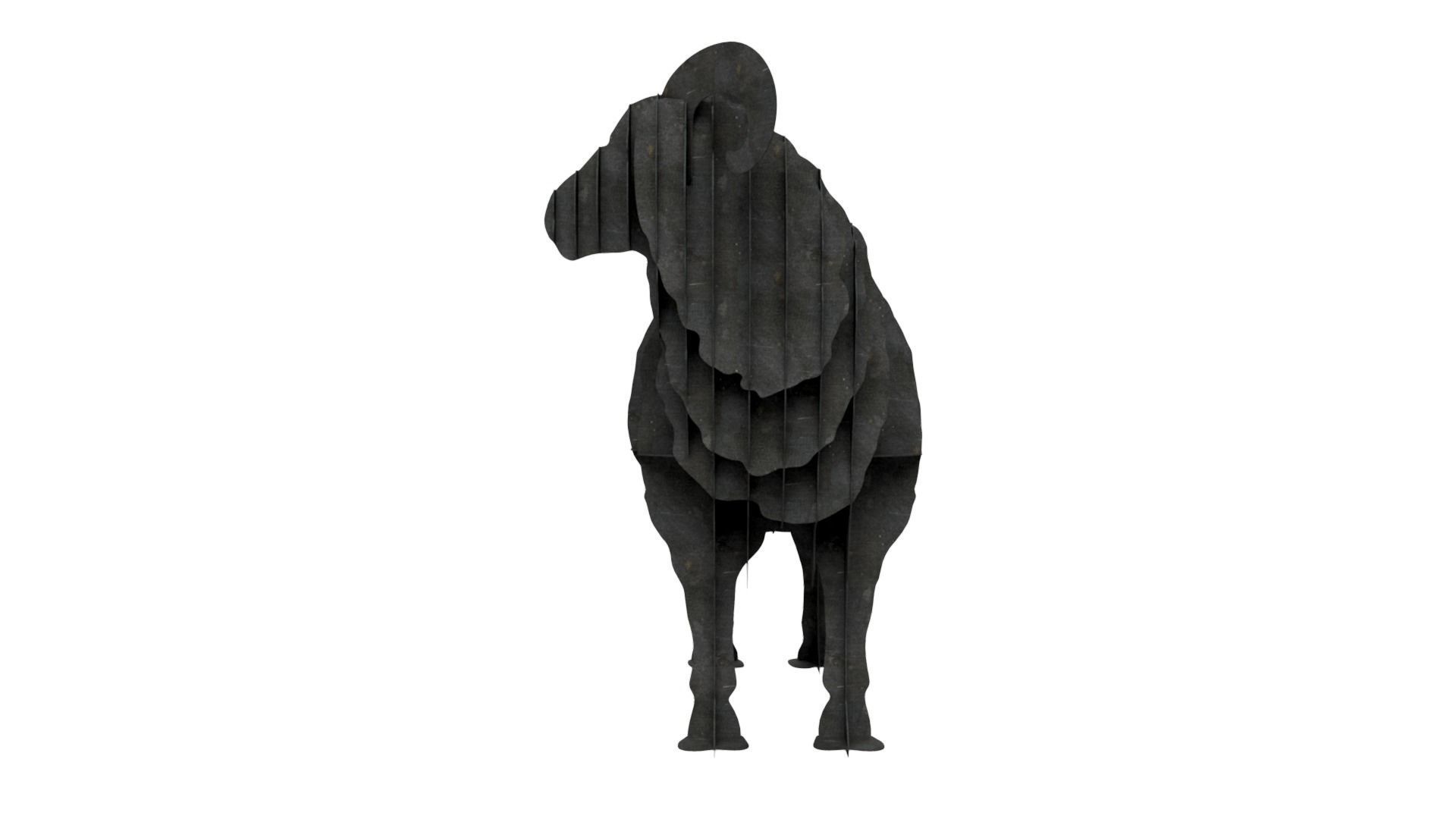 Brazier - Sheep 3D model_6