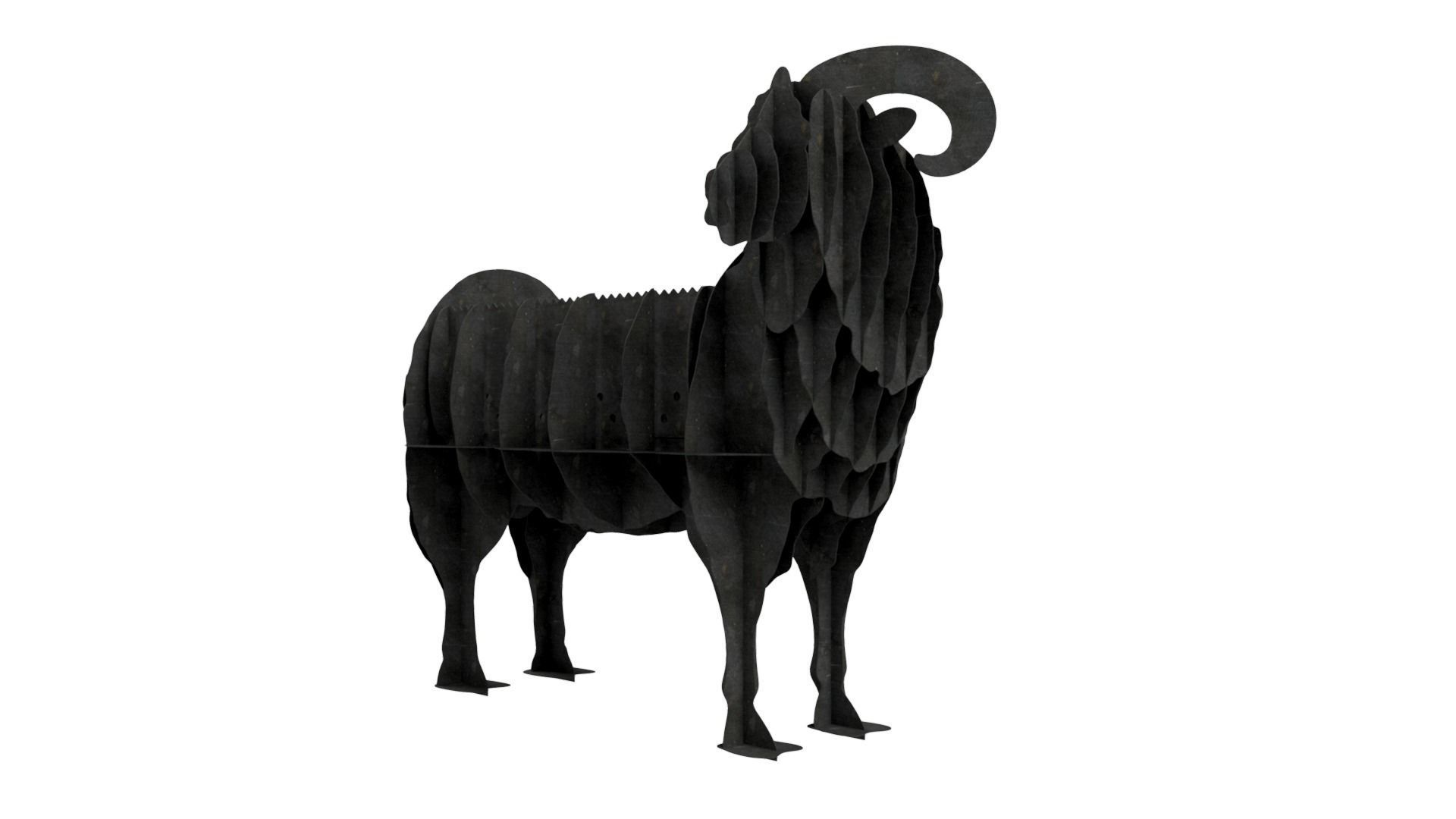 Brazier - Sheep 3D model_7
