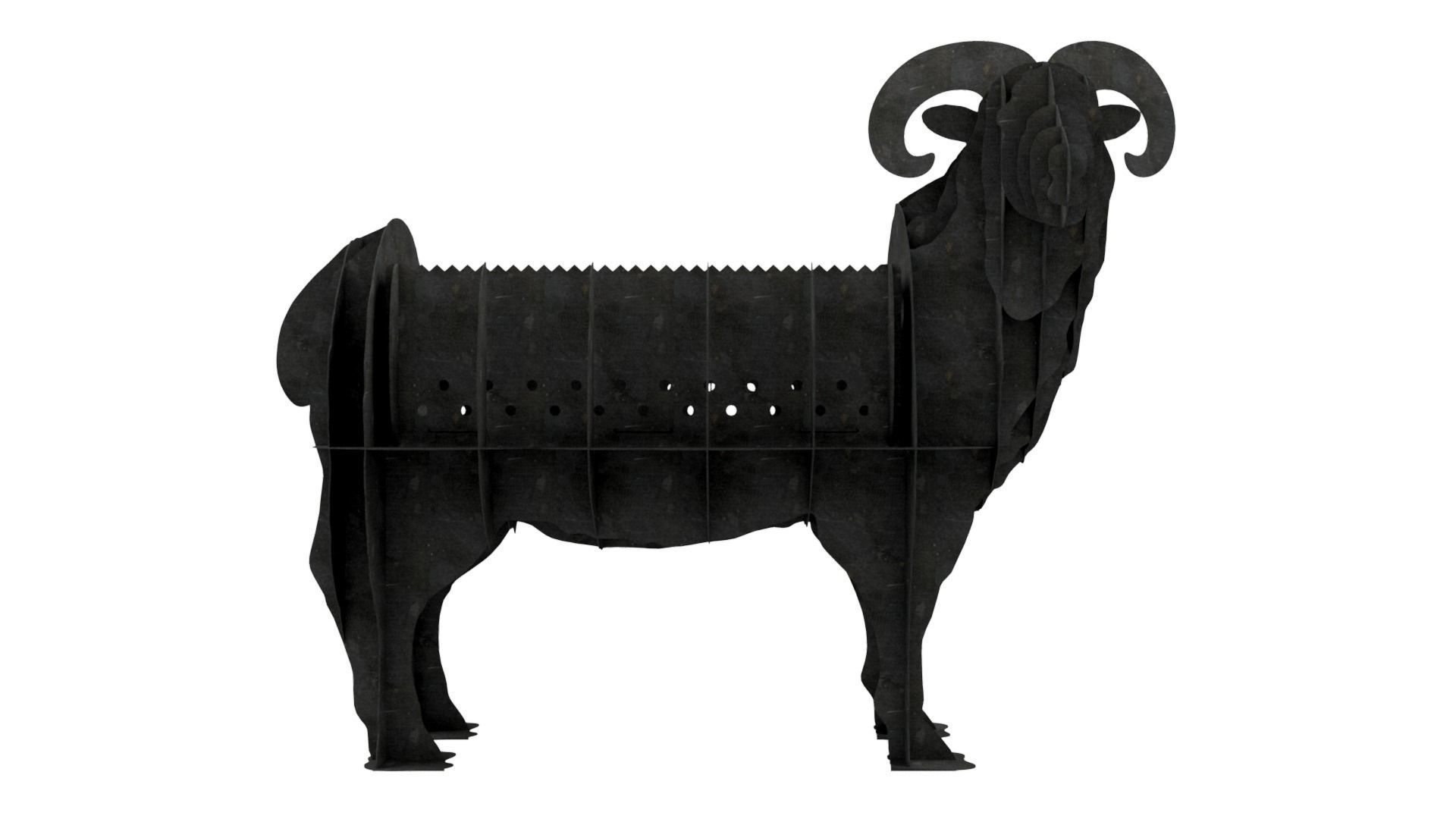 Brazier - Sheep 3D model_2