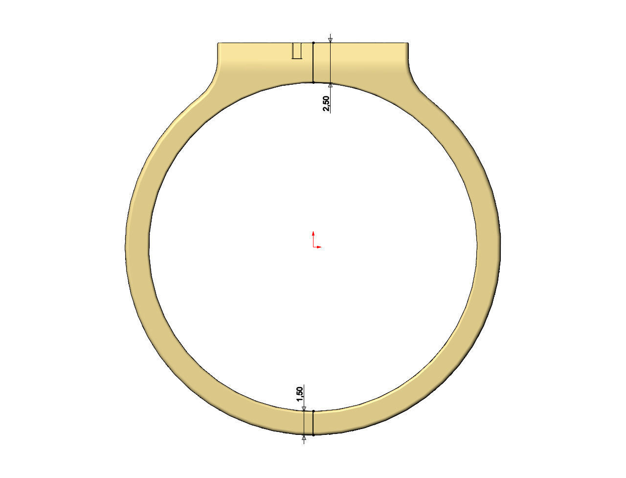 Square greek key scroll signet ring US sizes 7to11 3D print model_5
