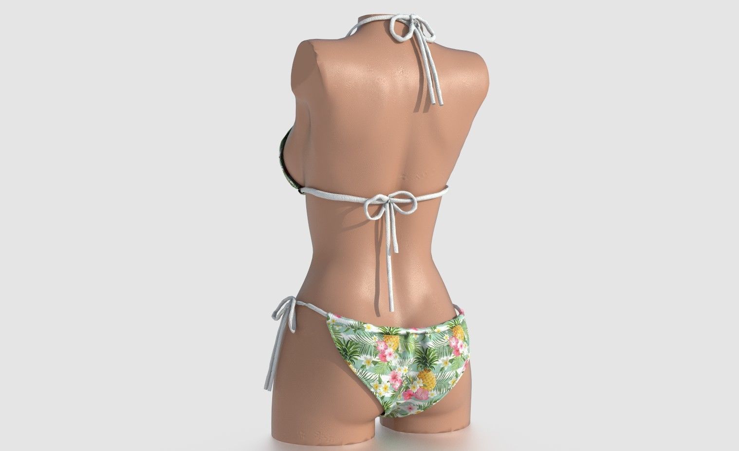 BIKINI WOMAN PACK 3D model_10