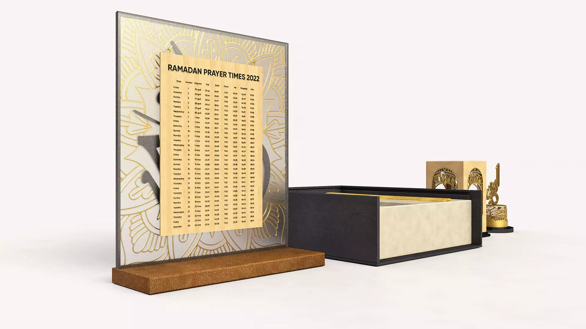 Ramadan Gift Box 3D model