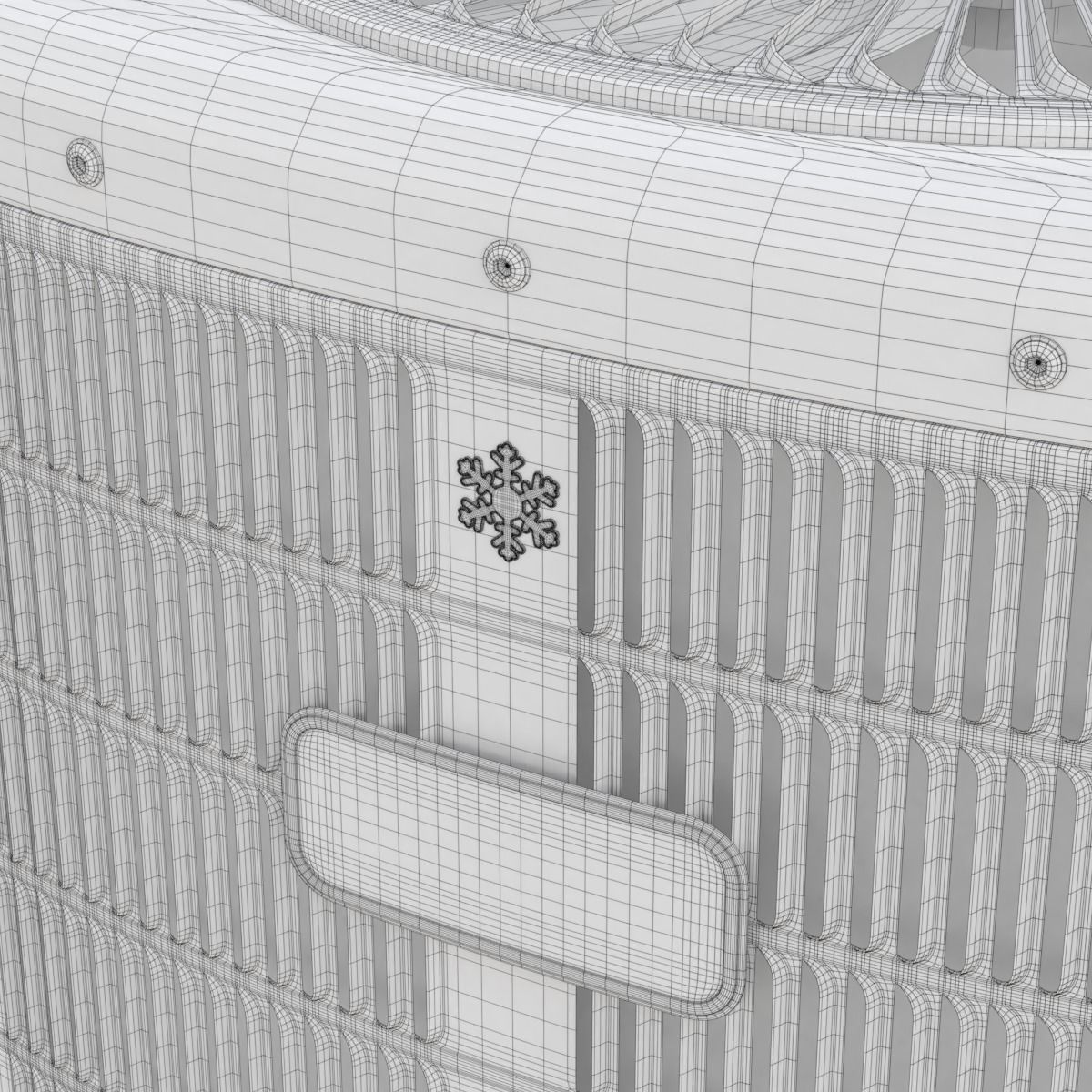 Heating and AC unit 3D model_24