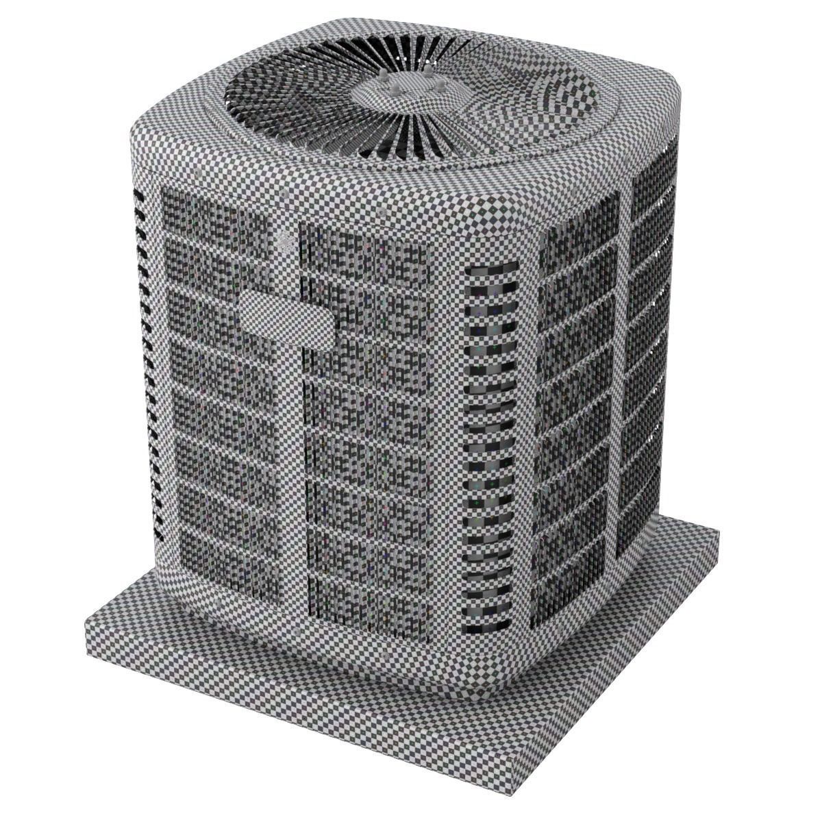 Heating and AC unit 3D model_9