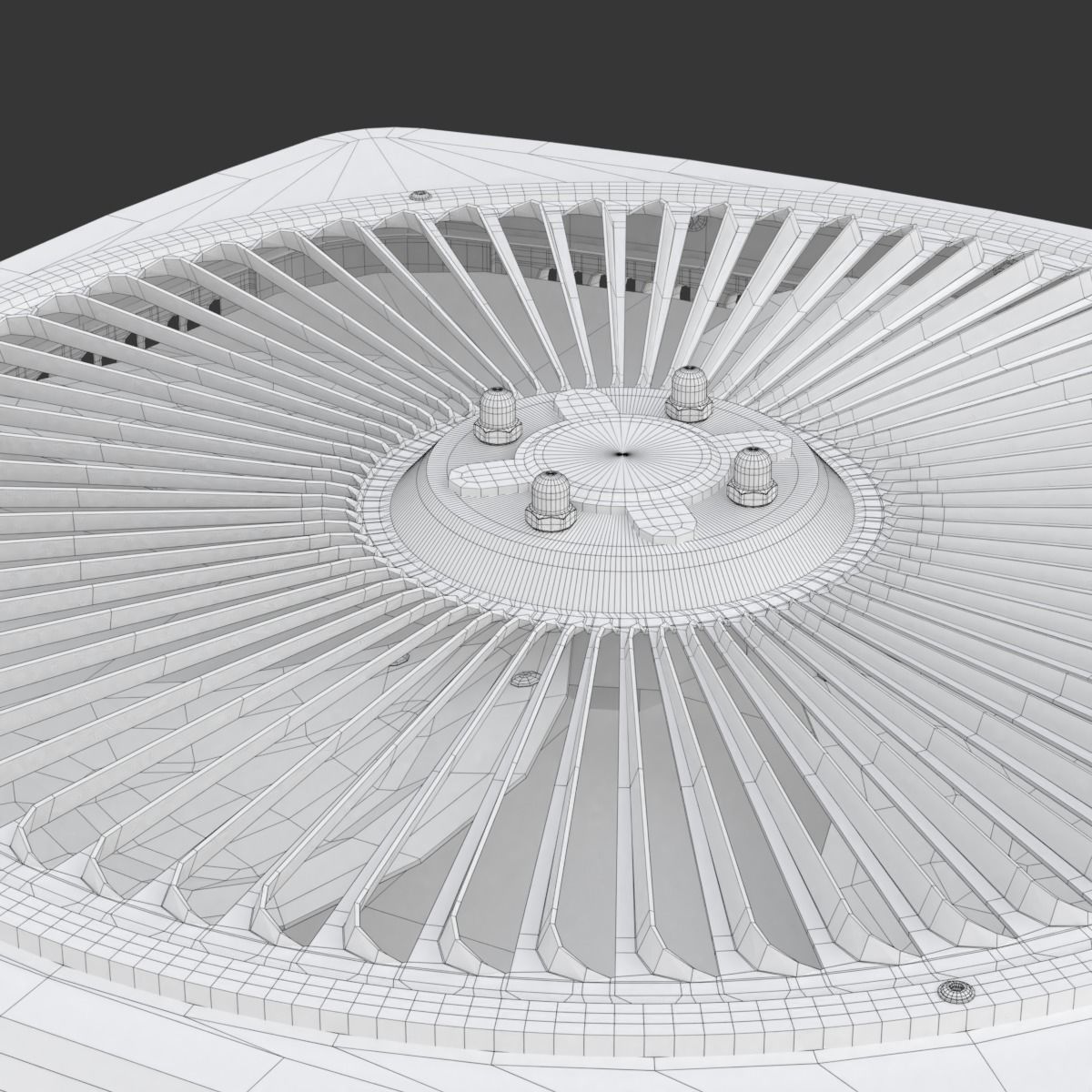 Heating and AC unit 3D model_21