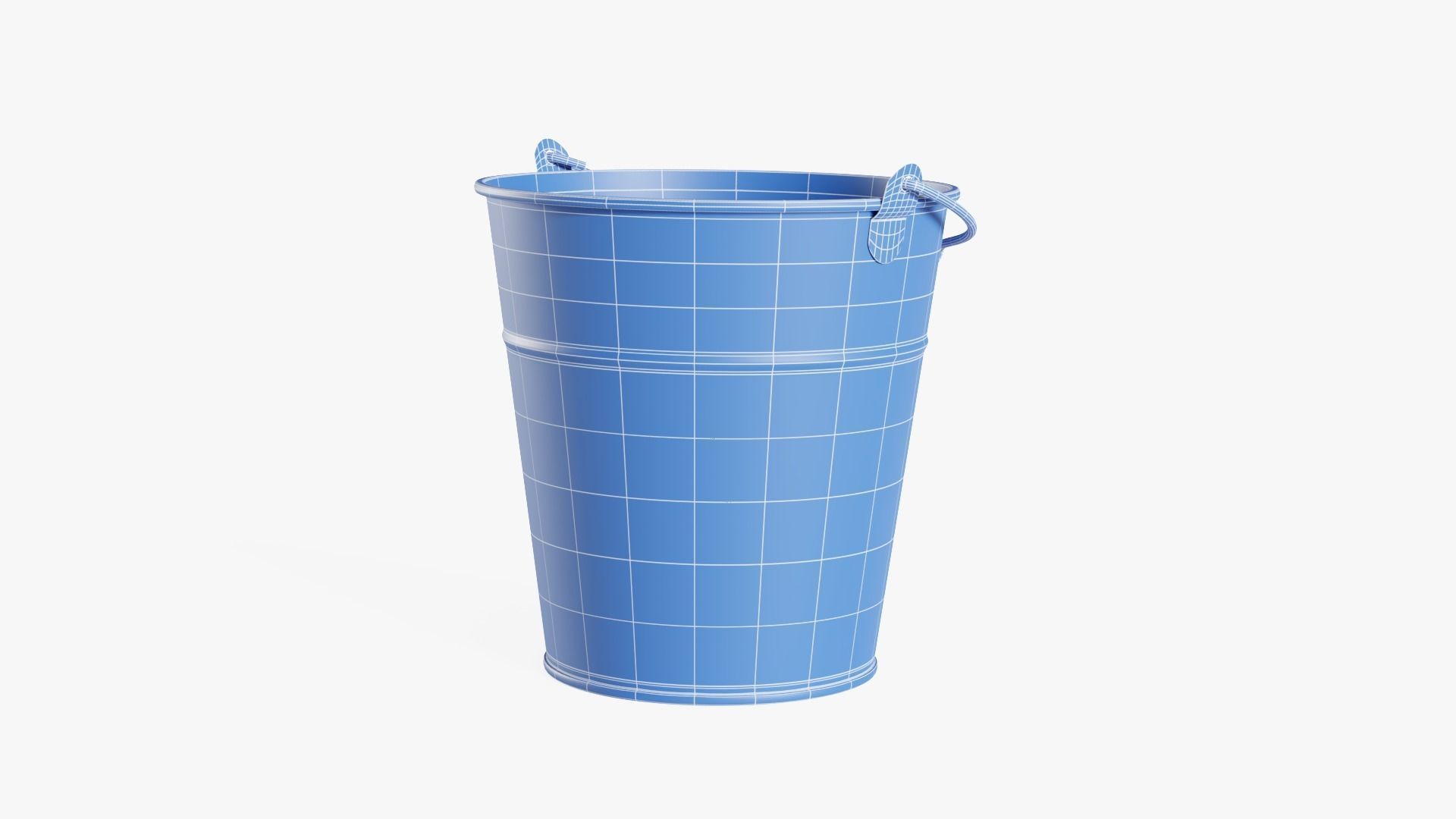 Bucket mockup Low-poly 3D model_18