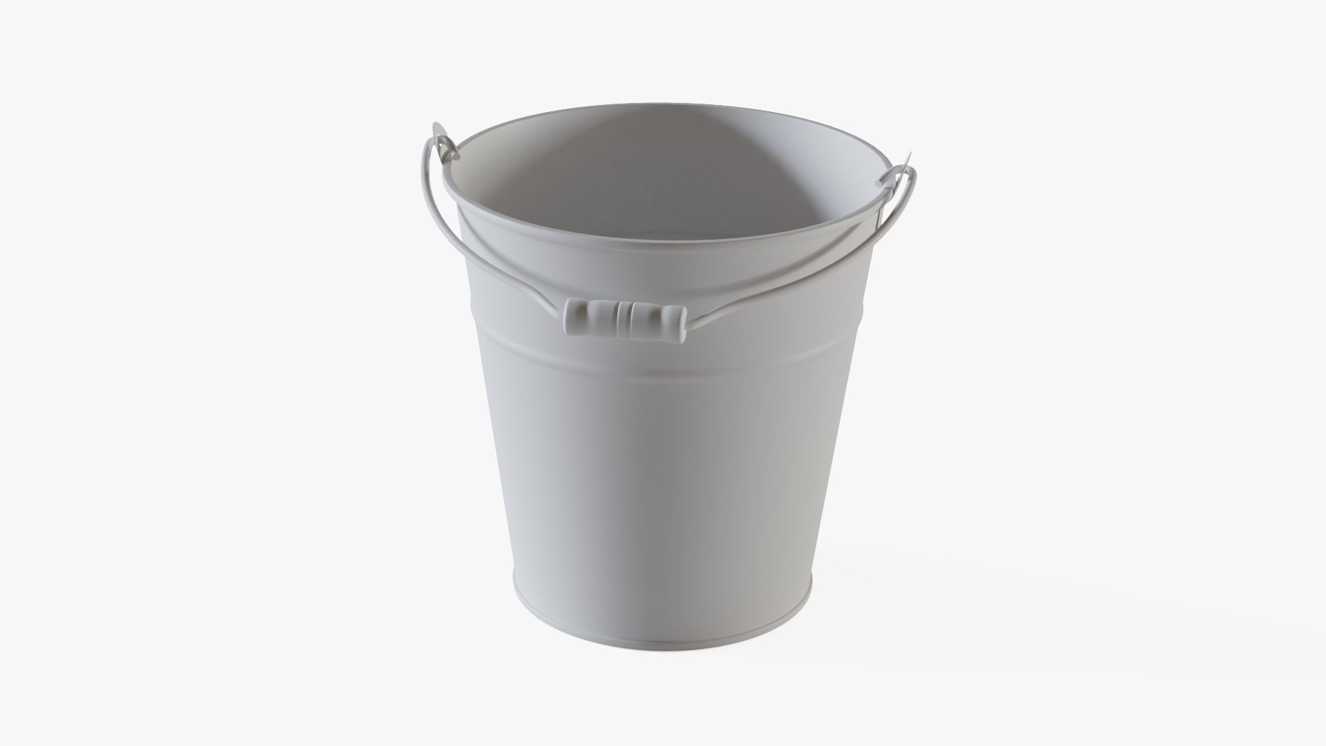 Bucket mockup Low-poly 3D model_14