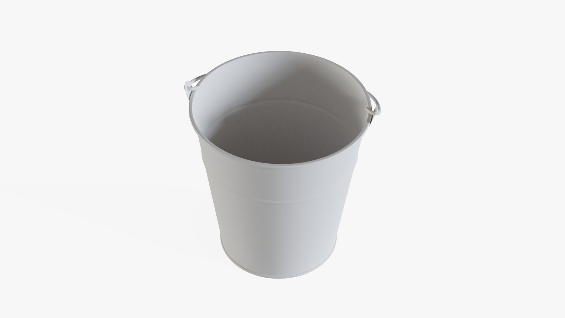 Bucket mockup Low-poly 3D model_12