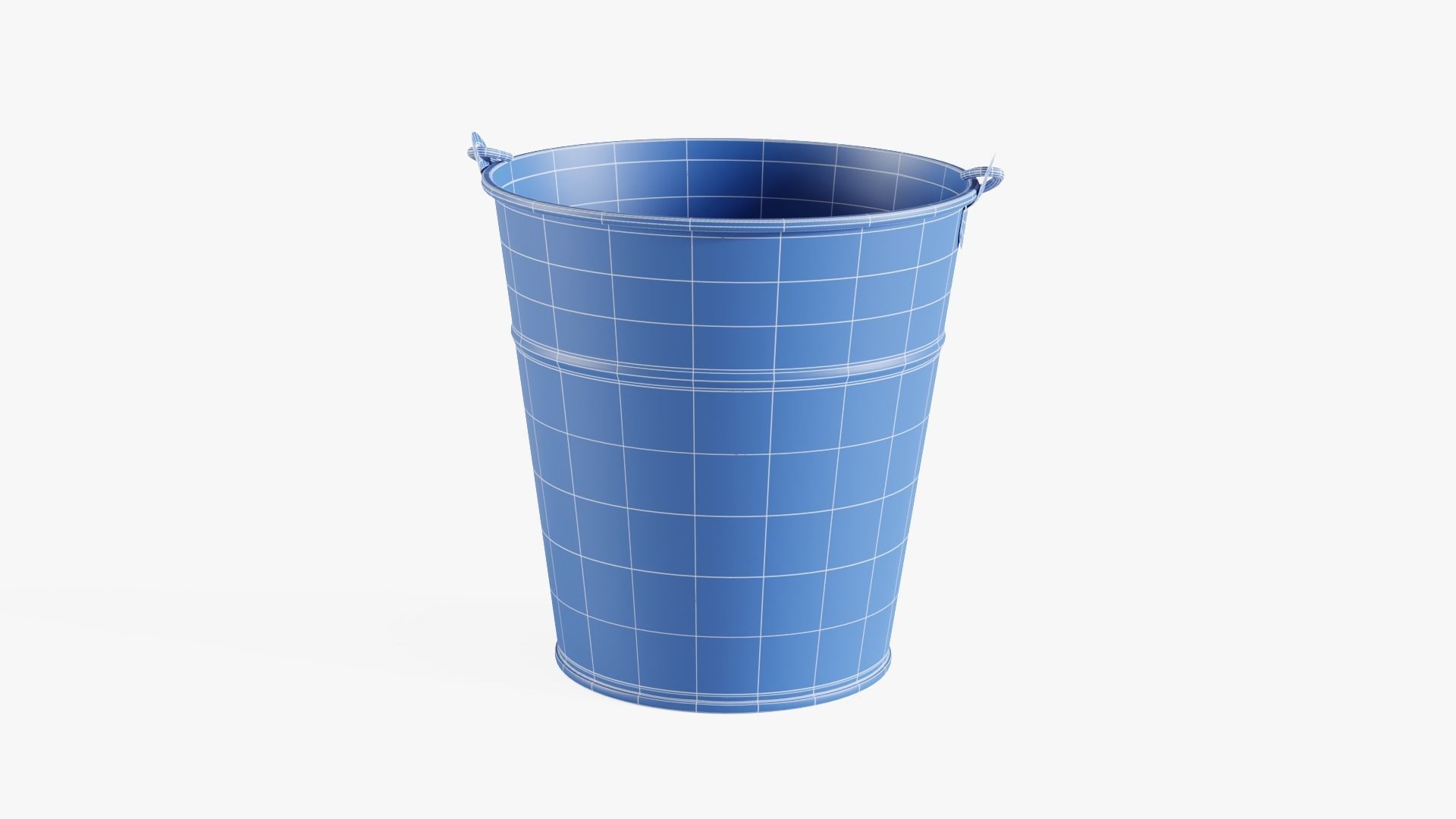 Bucket mockup Low-poly 3D model_17