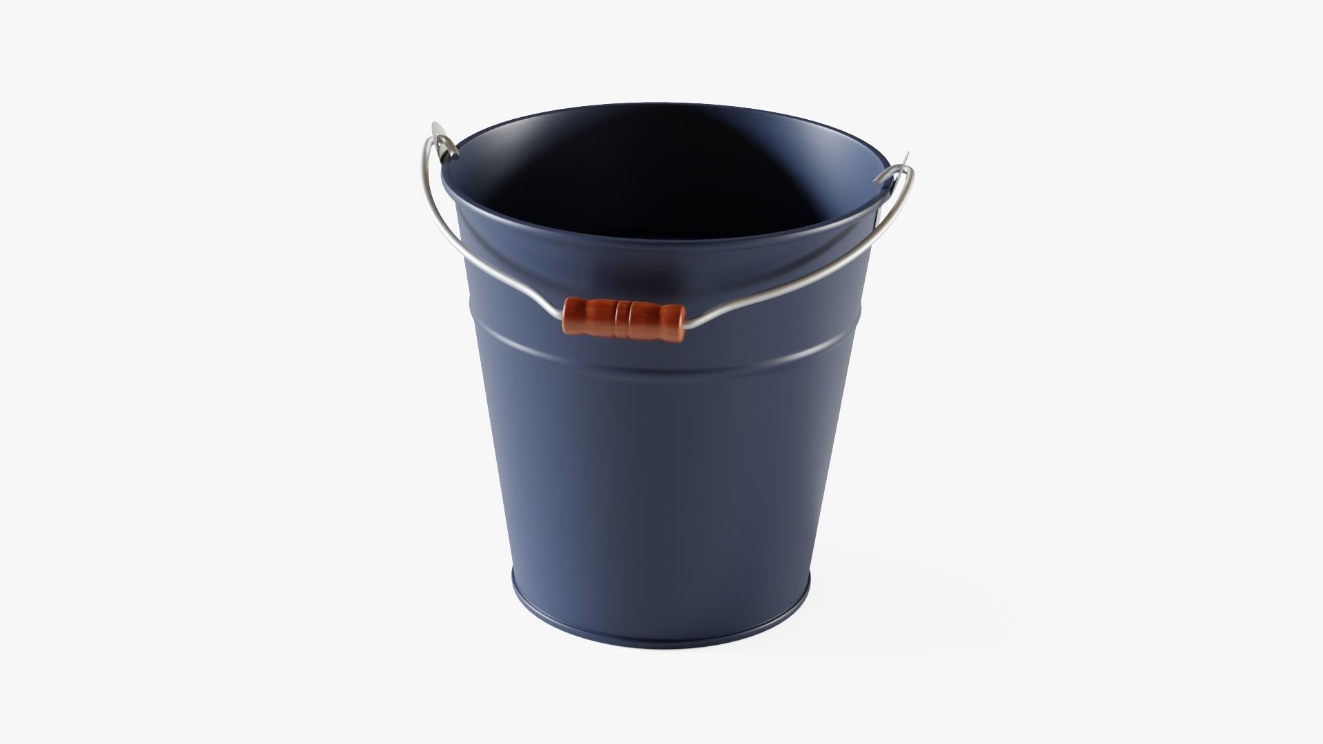 Bucket mockup Low-poly 3D model_6