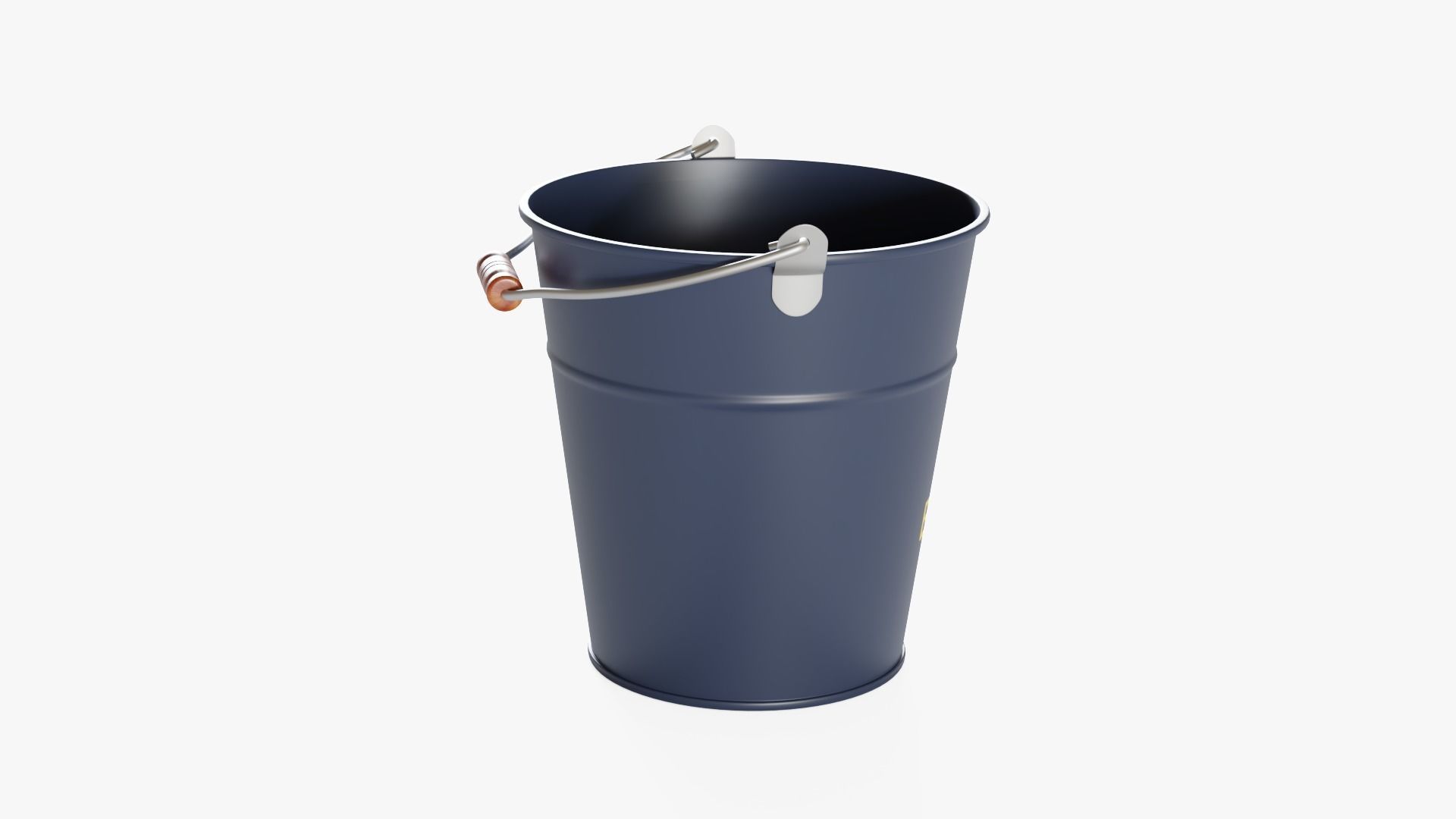 Bucket mockup Low-poly 3D model_2