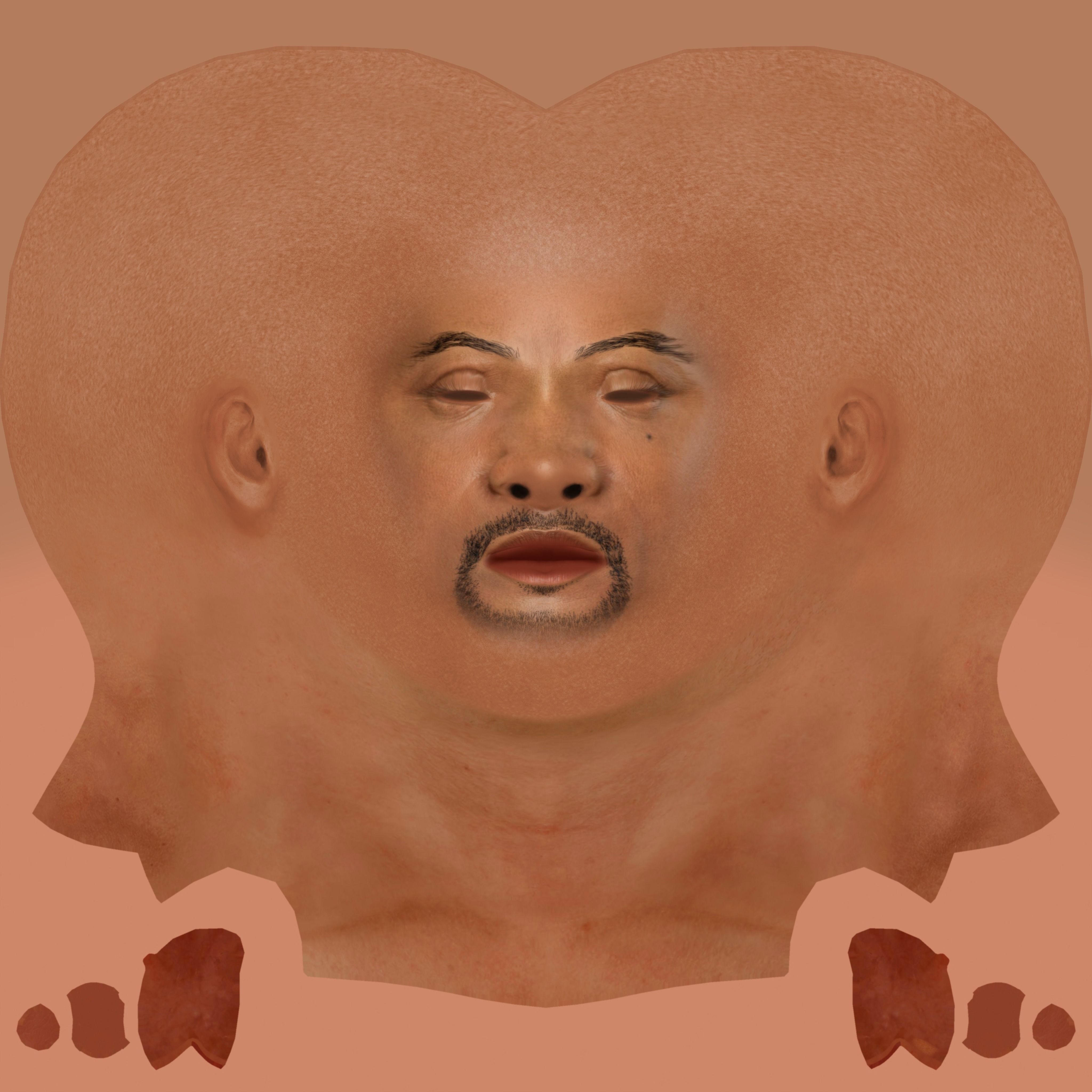 Will Smith 3D Model 3D model_4