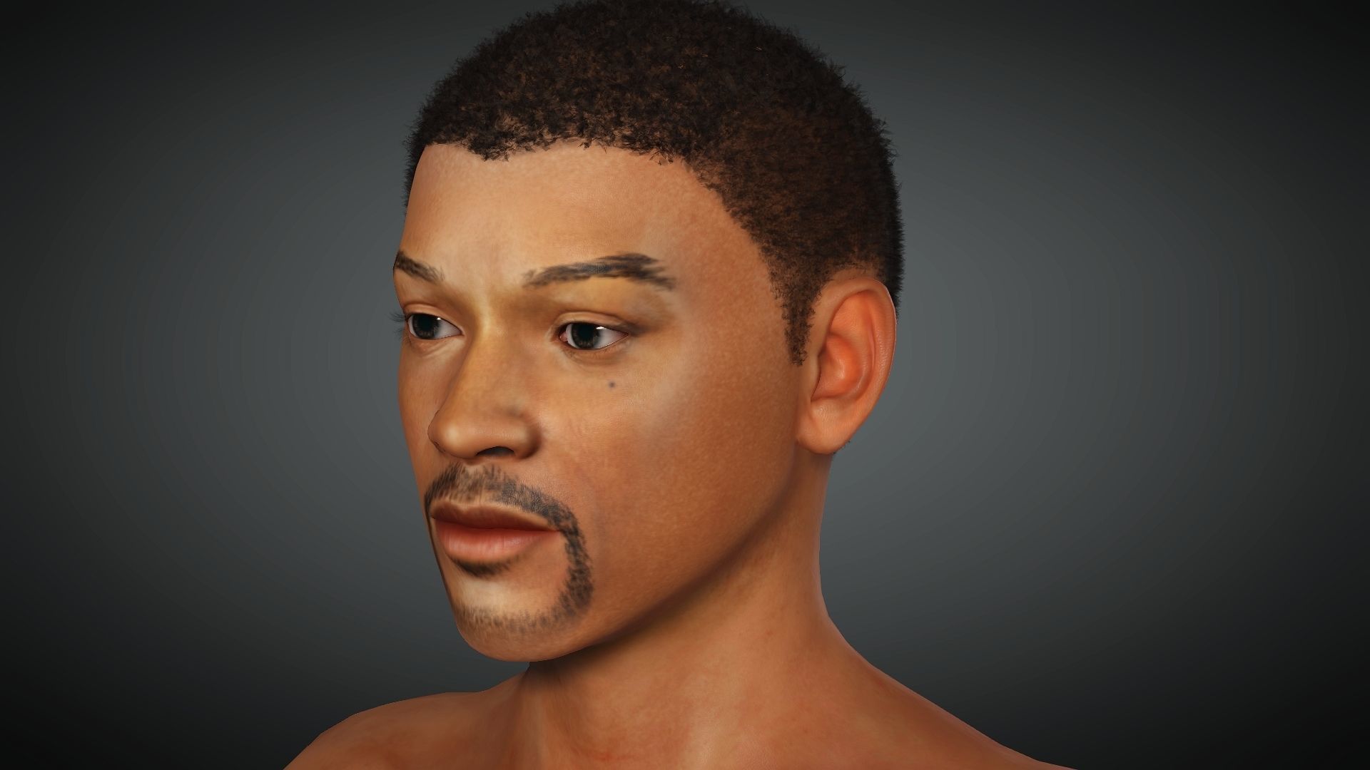 Will Smith 3D Model 3D model_2