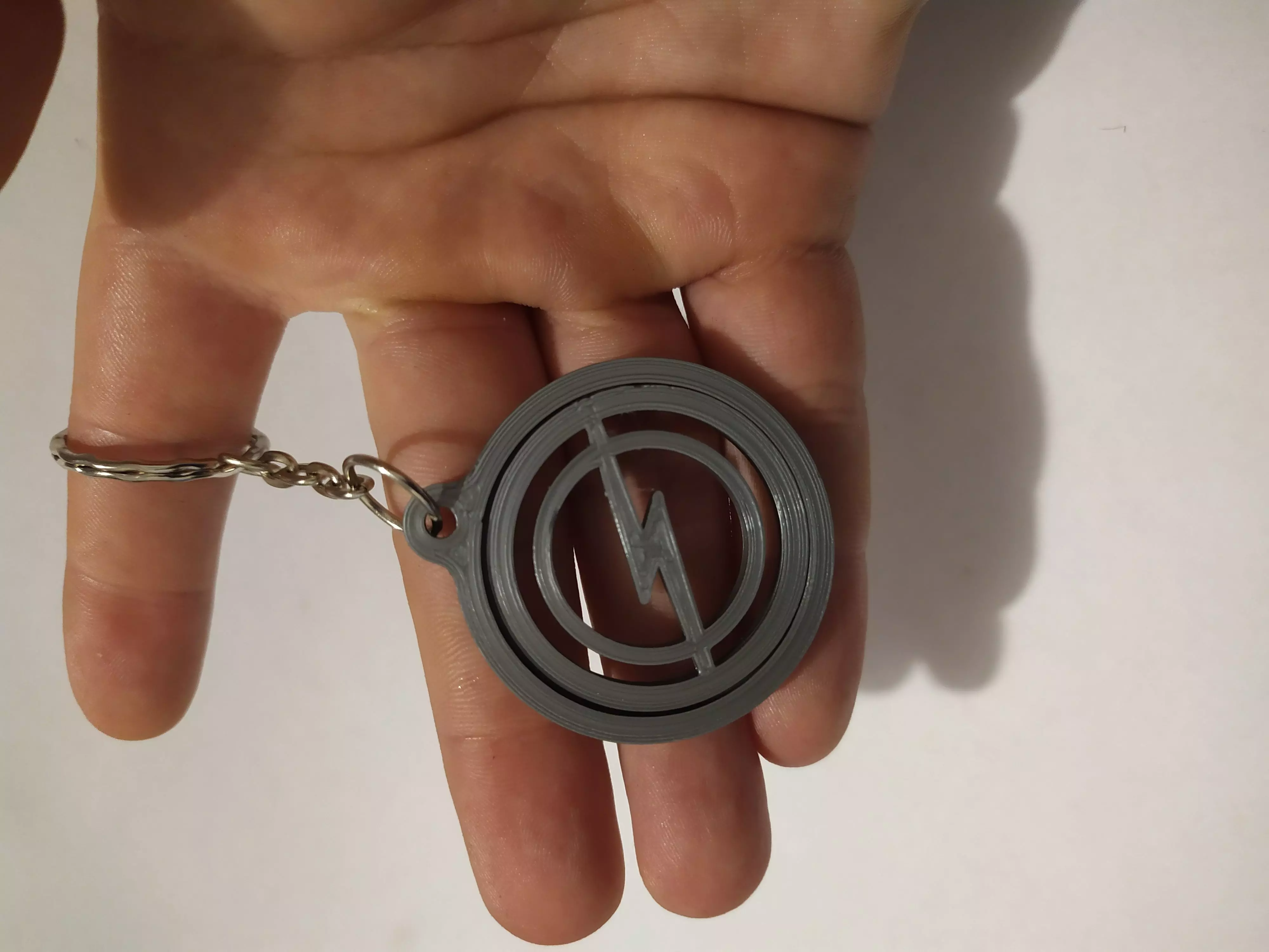 Opel Spinning Keychain 3D print model