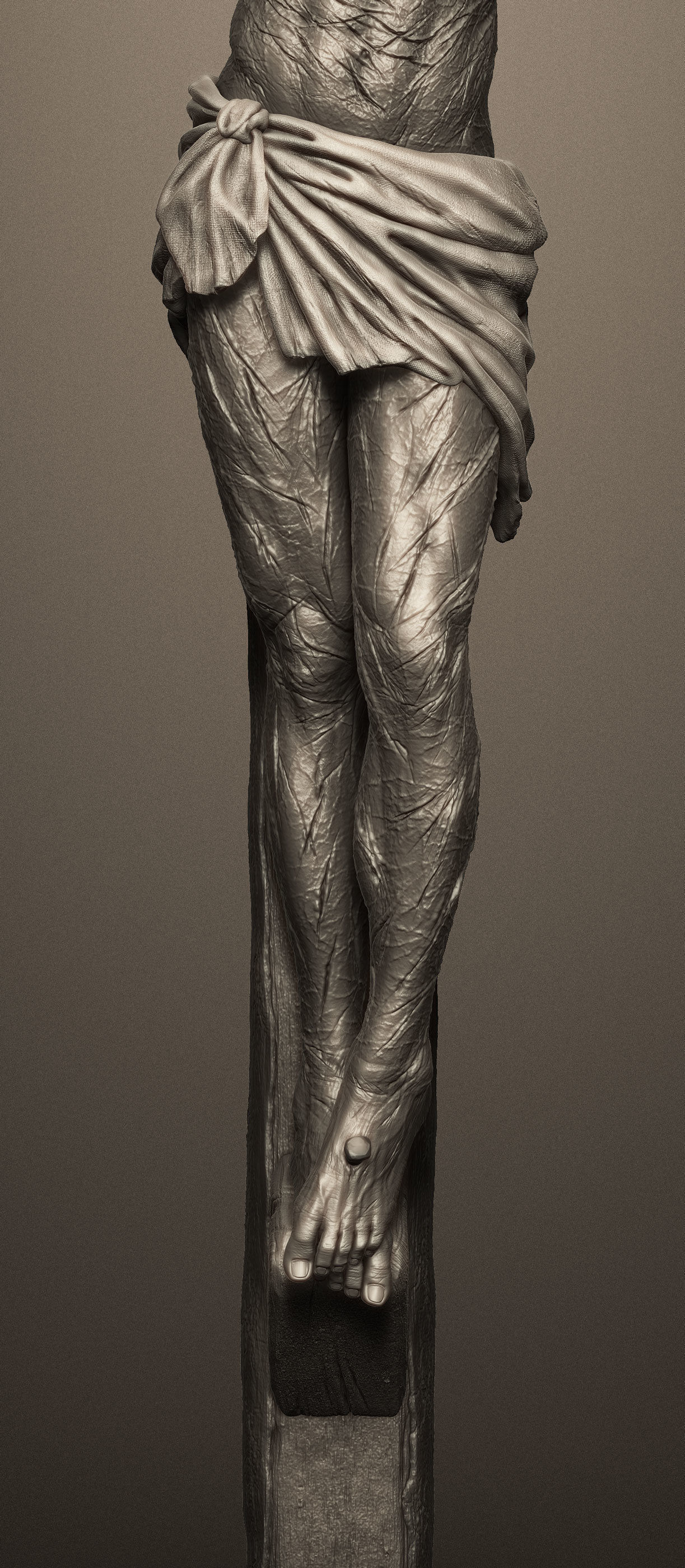 Jesus Crucifixion  3D print model_6