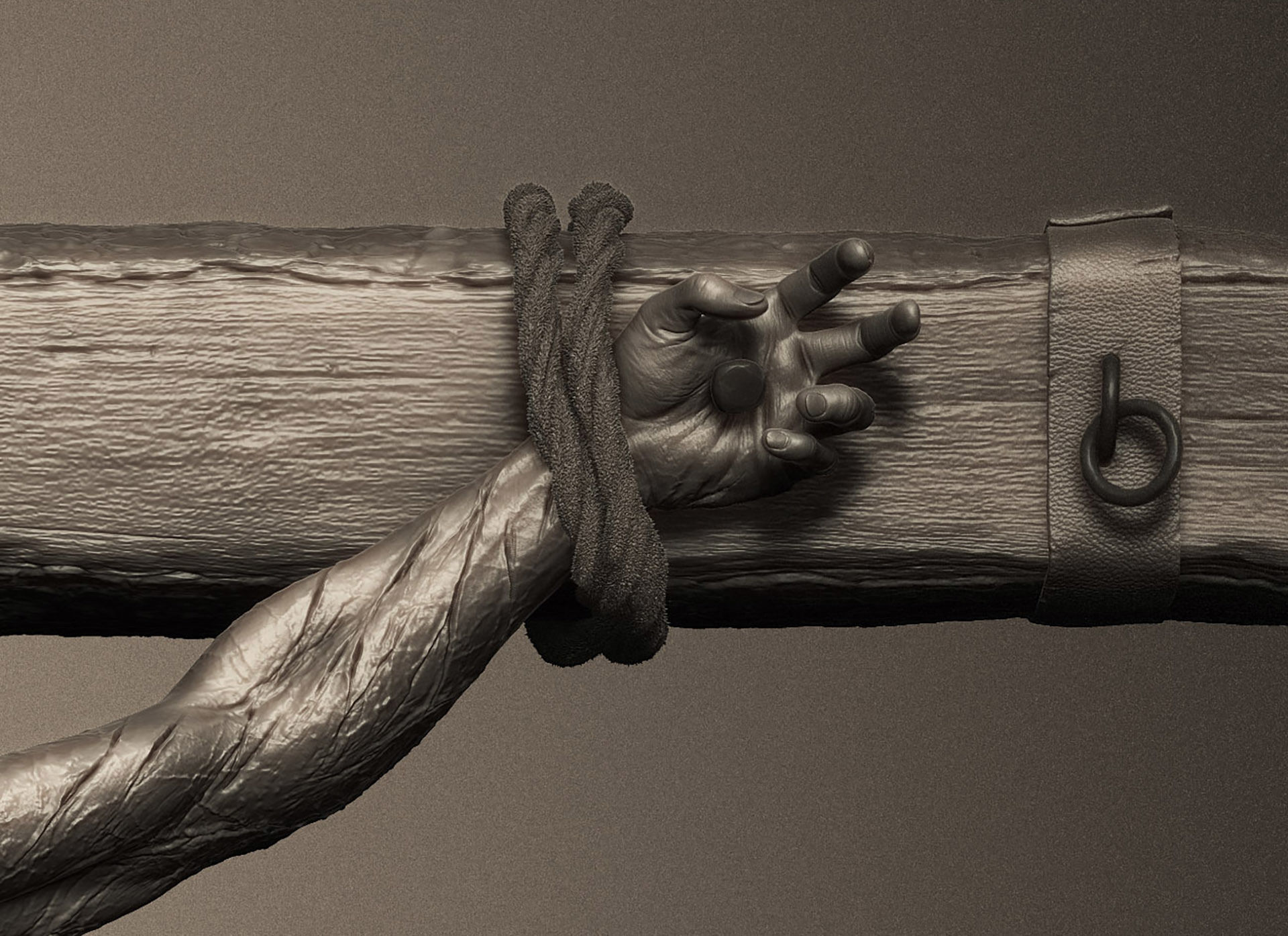 Jesus Crucifixion  3D print model_5