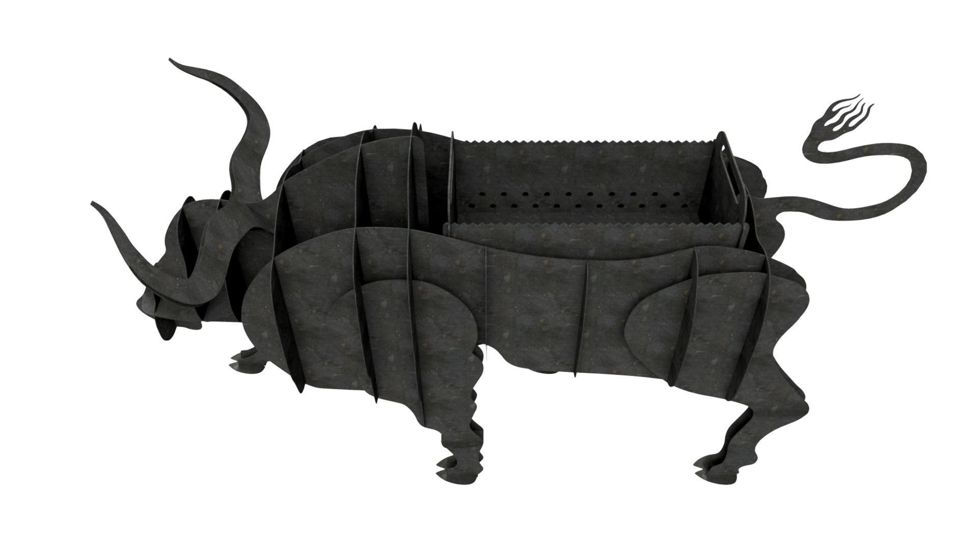 Brazier - Bull 3D model_3