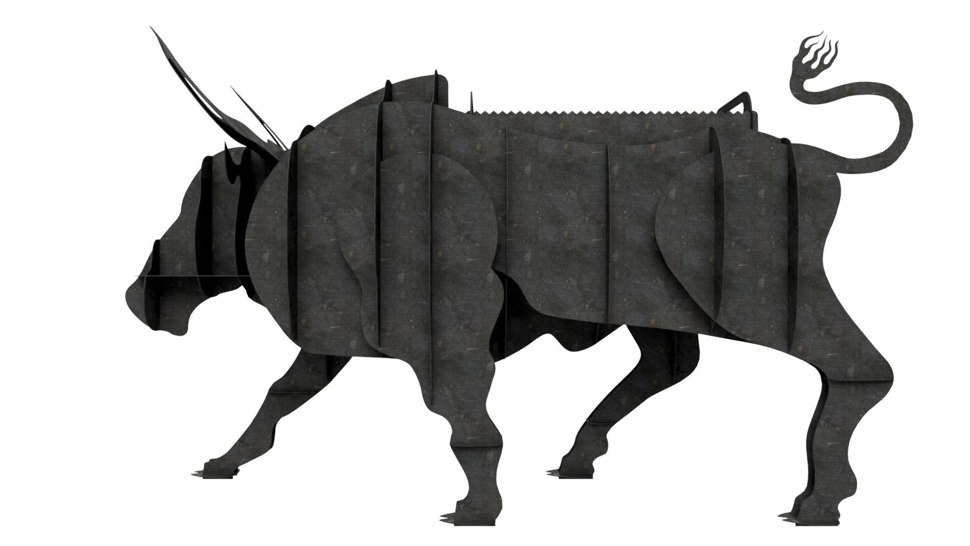 Brazier - Bull 3D model_2