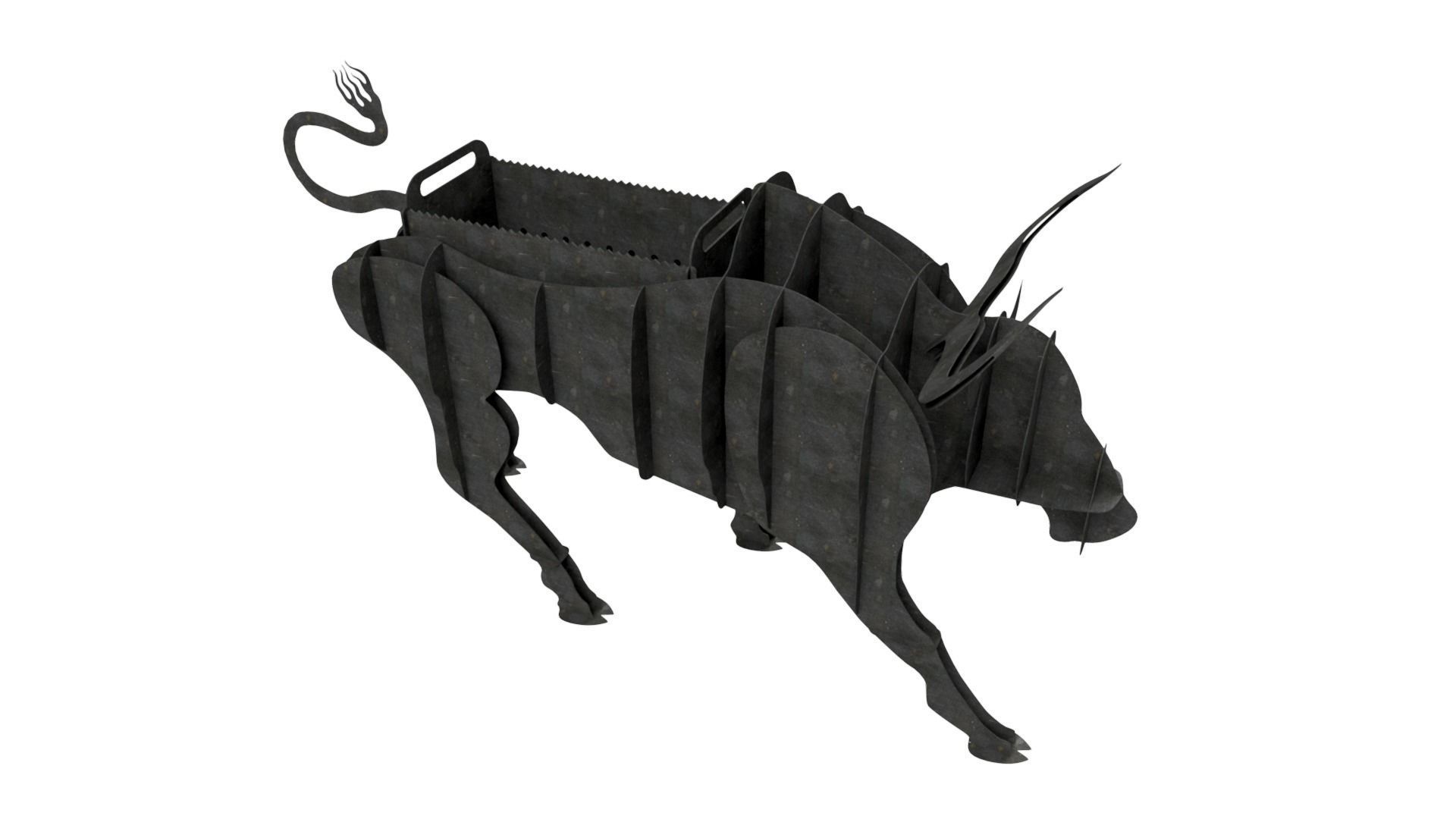 Brazier - Bull 3D model_4