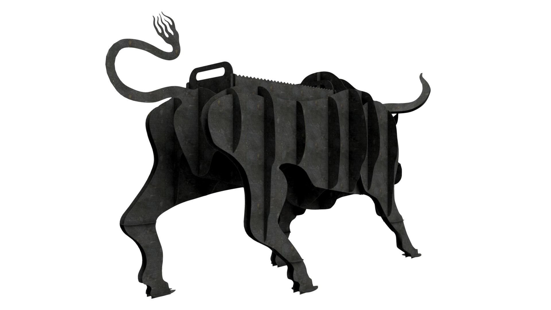 Brazier - Bull 3D model_8