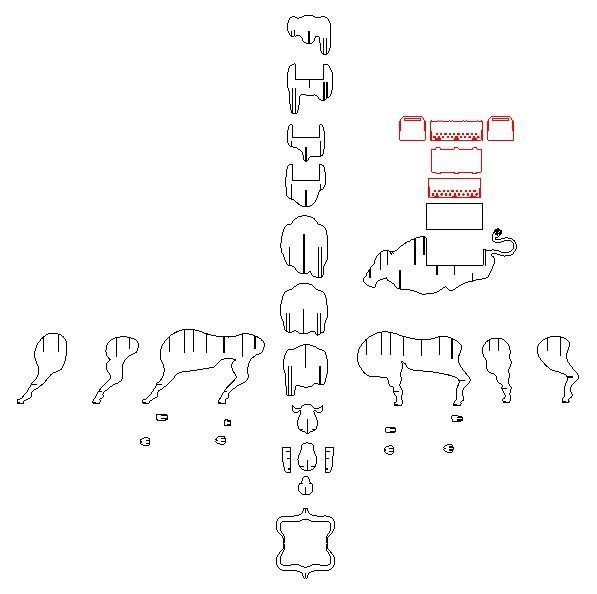 Brazier - Bull 3D model_9