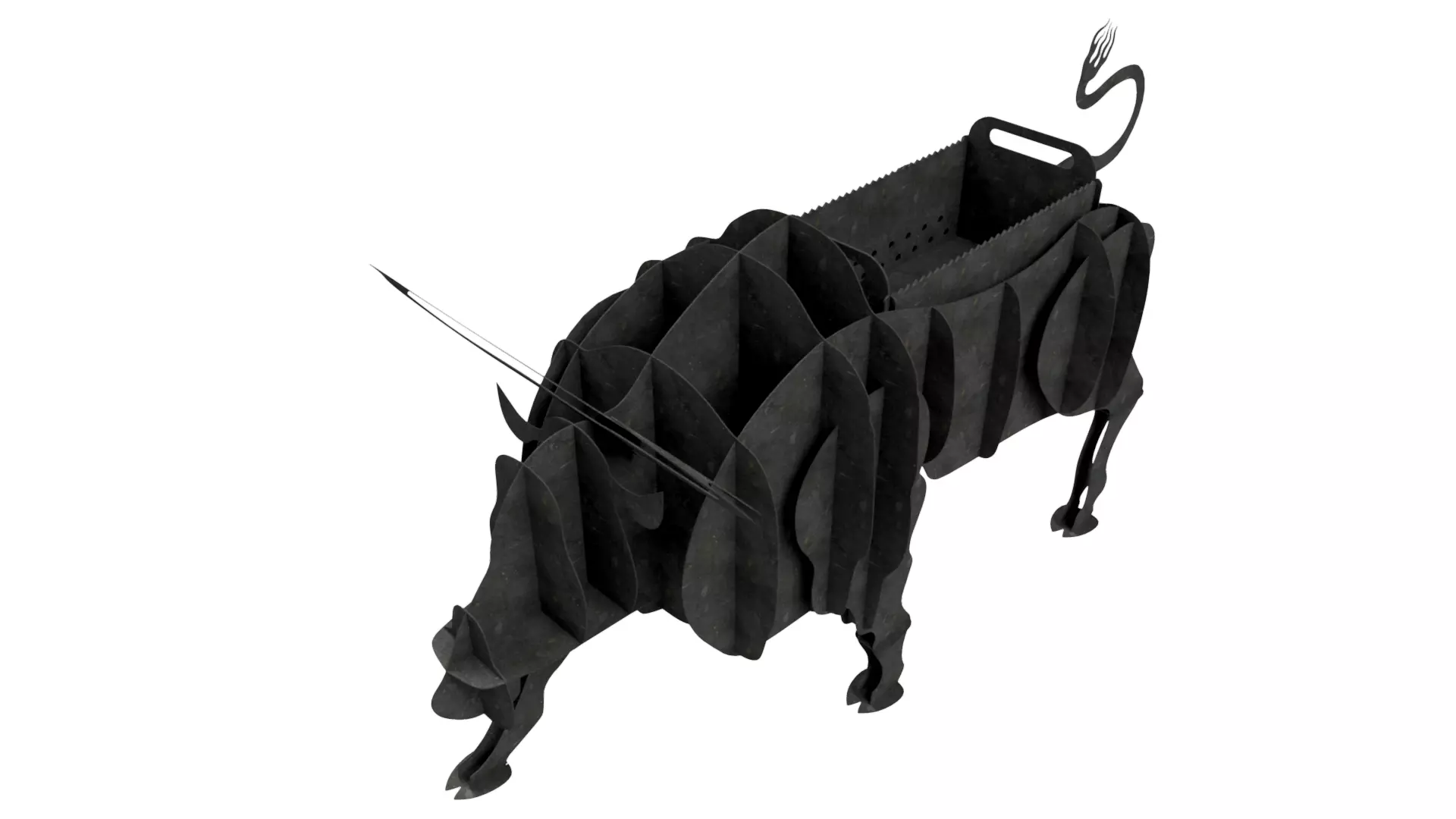 Brazier - Bull 3D model_0
