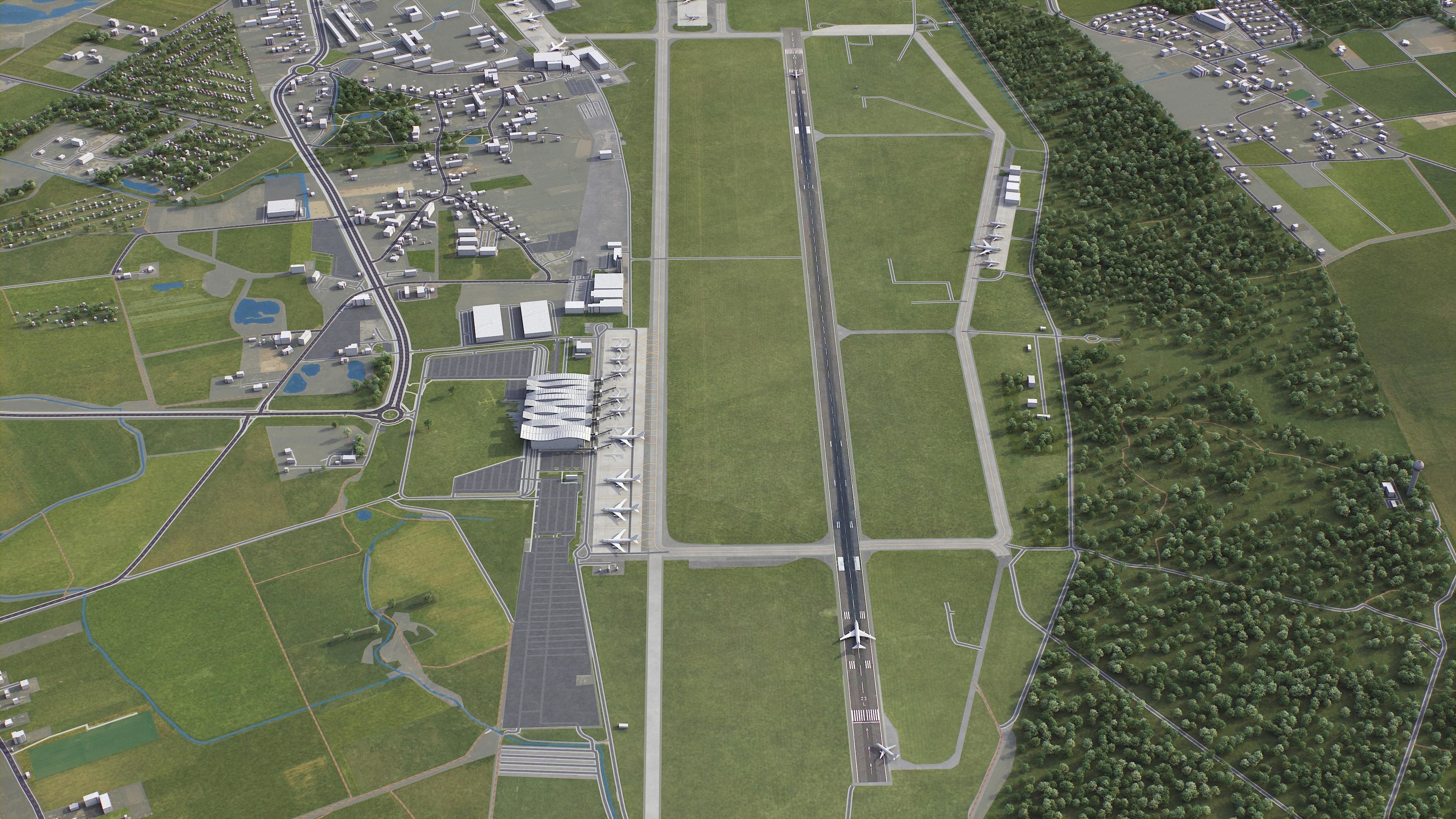 Wroclaw - 3D City Model Low-poly 3D model_27