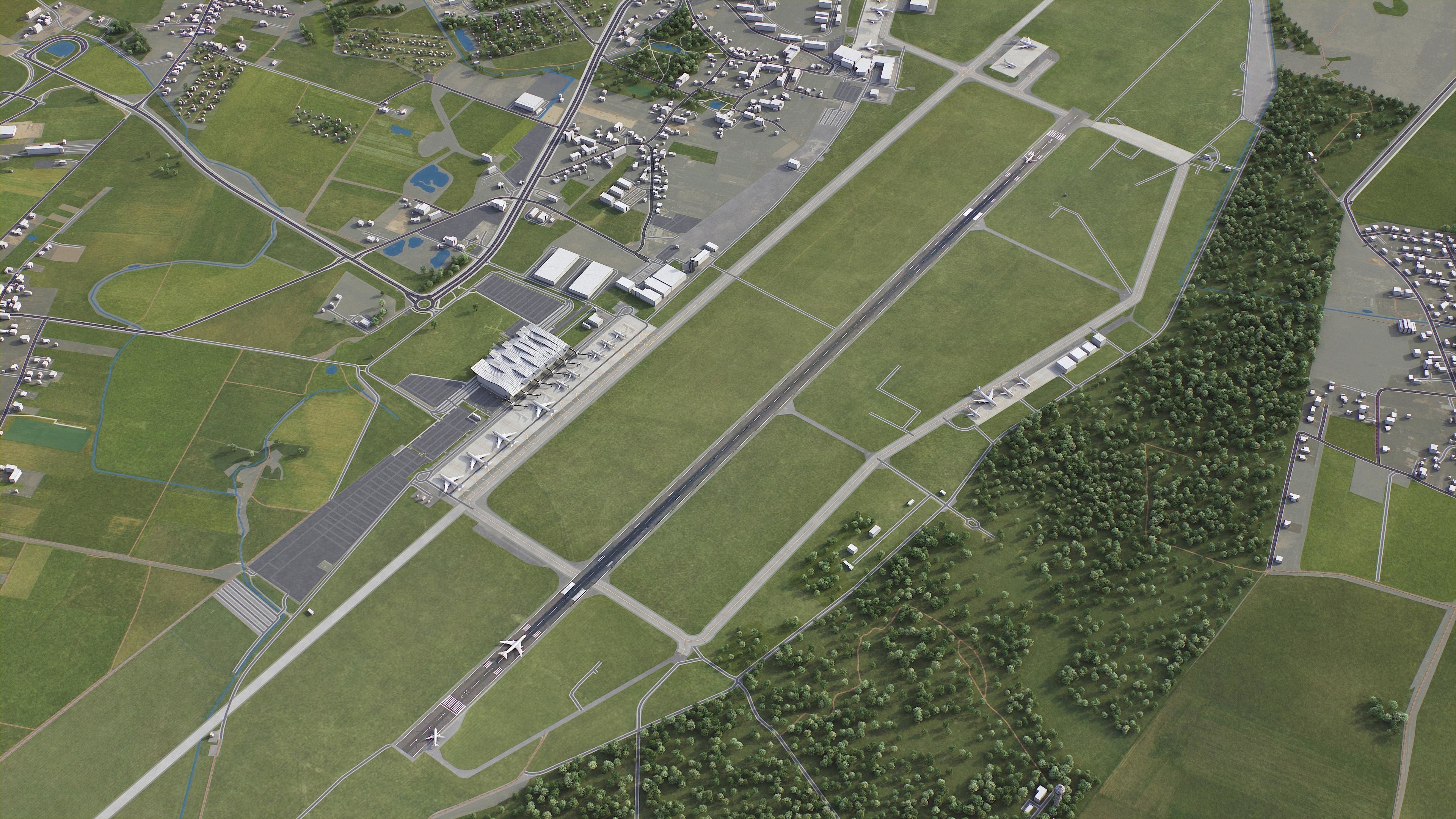 Wroclaw - 3D City Model Low-poly 3D model_32