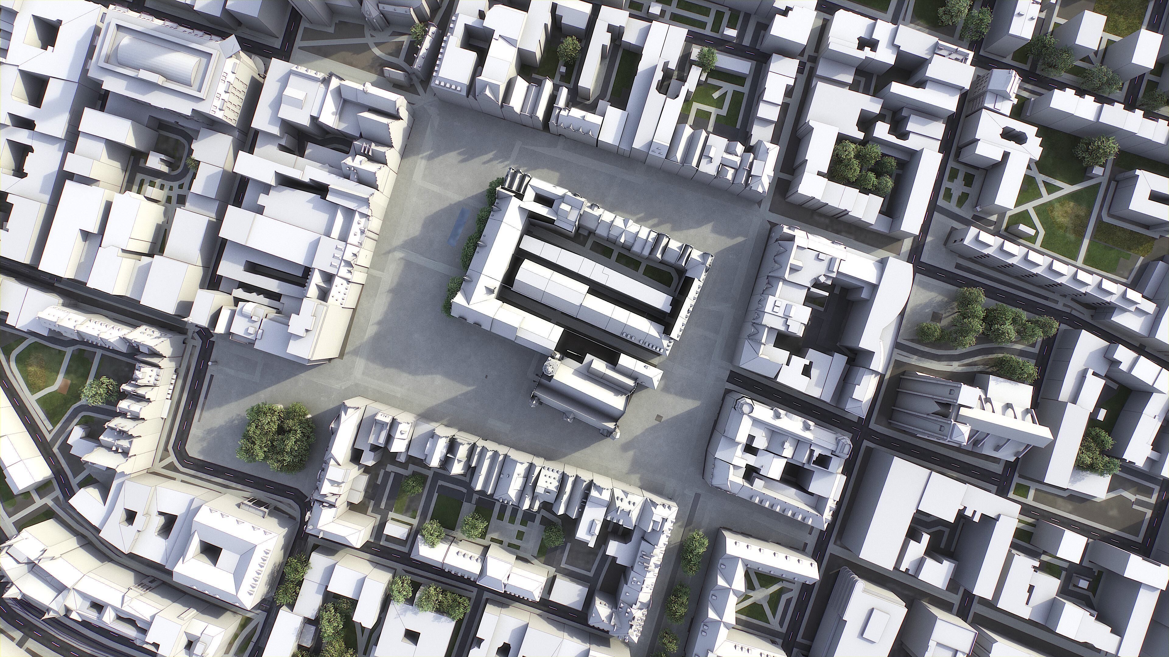 Wroclaw - 3D City Model Low-poly 3D model_1