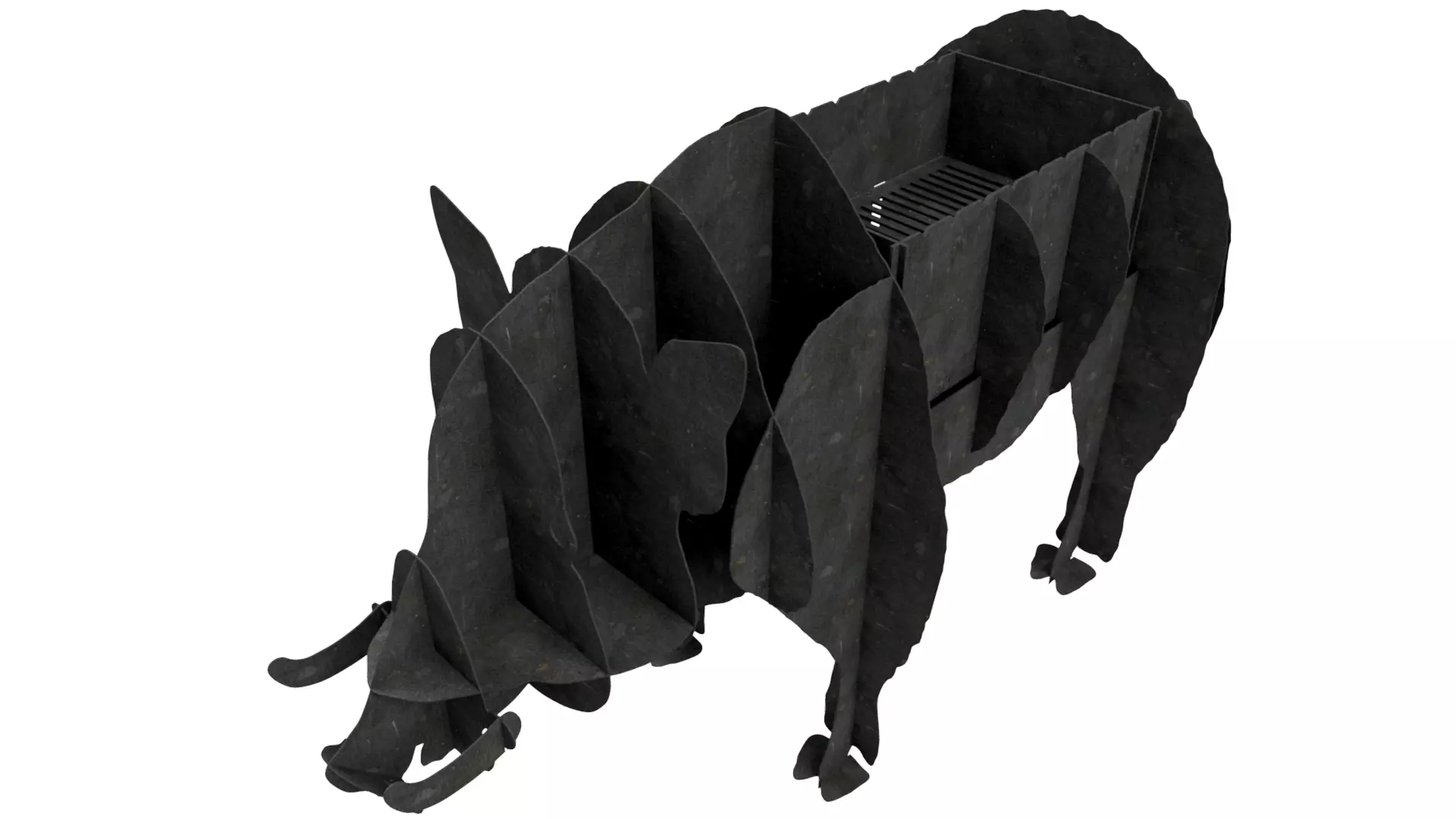 Brazier - Boar 3D model_0