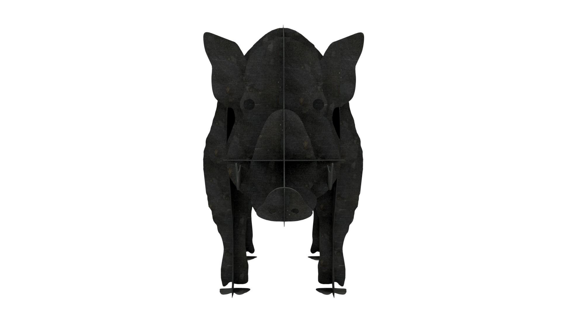 Brazier - Boar 3D model_5