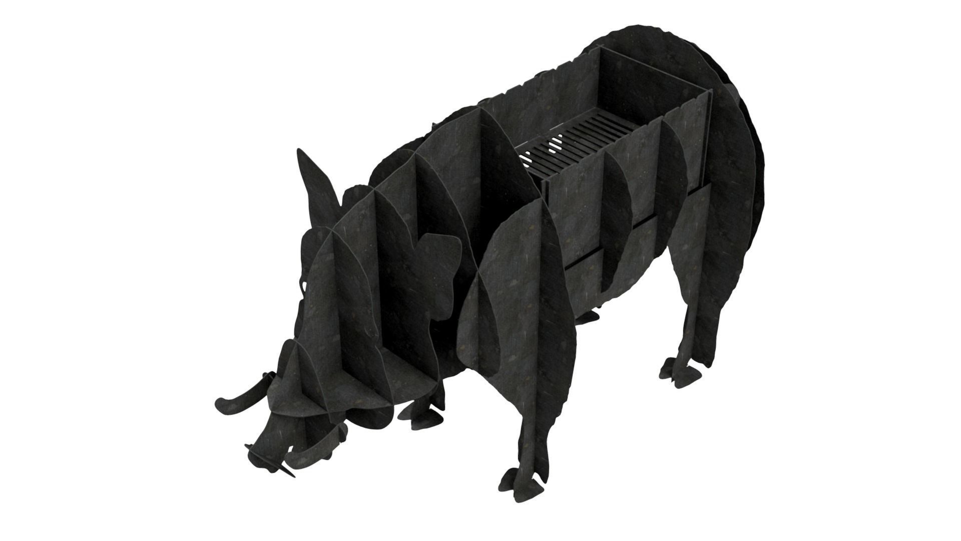 Brazier - Boar 3D model_4