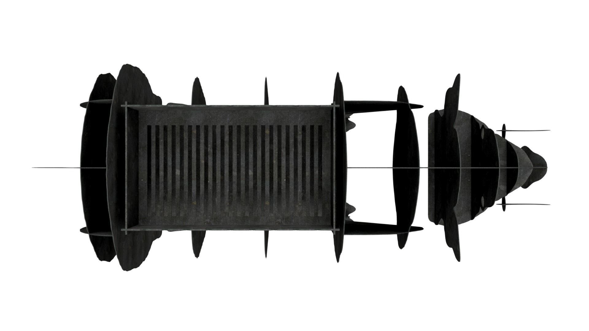 Brazier - Boar 3D model_3