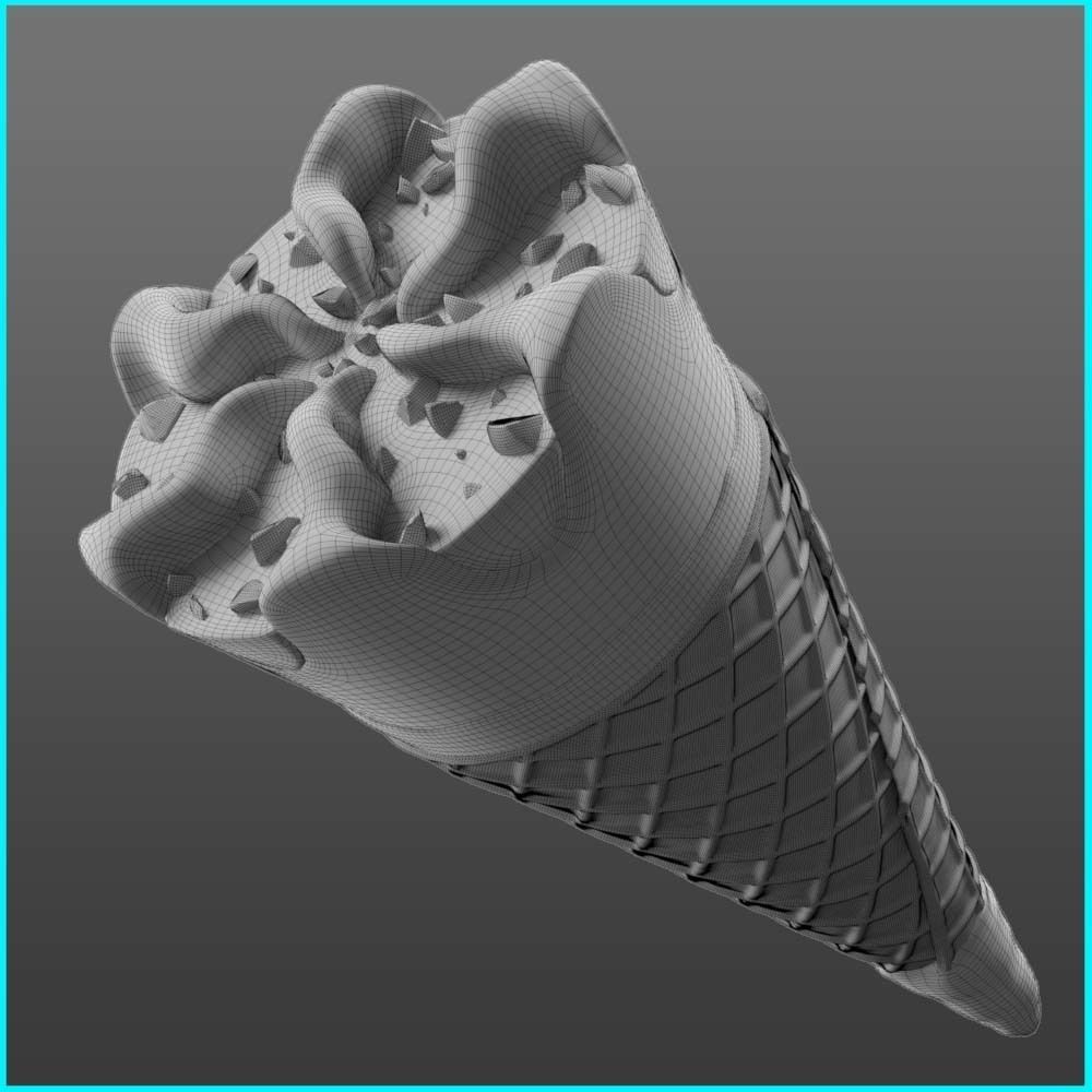 Ice cream 3D model  3D model_8