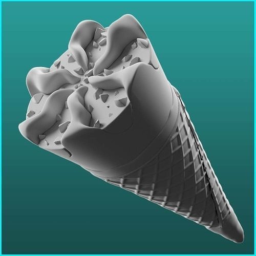 Ice cream 3D model  3D model 5