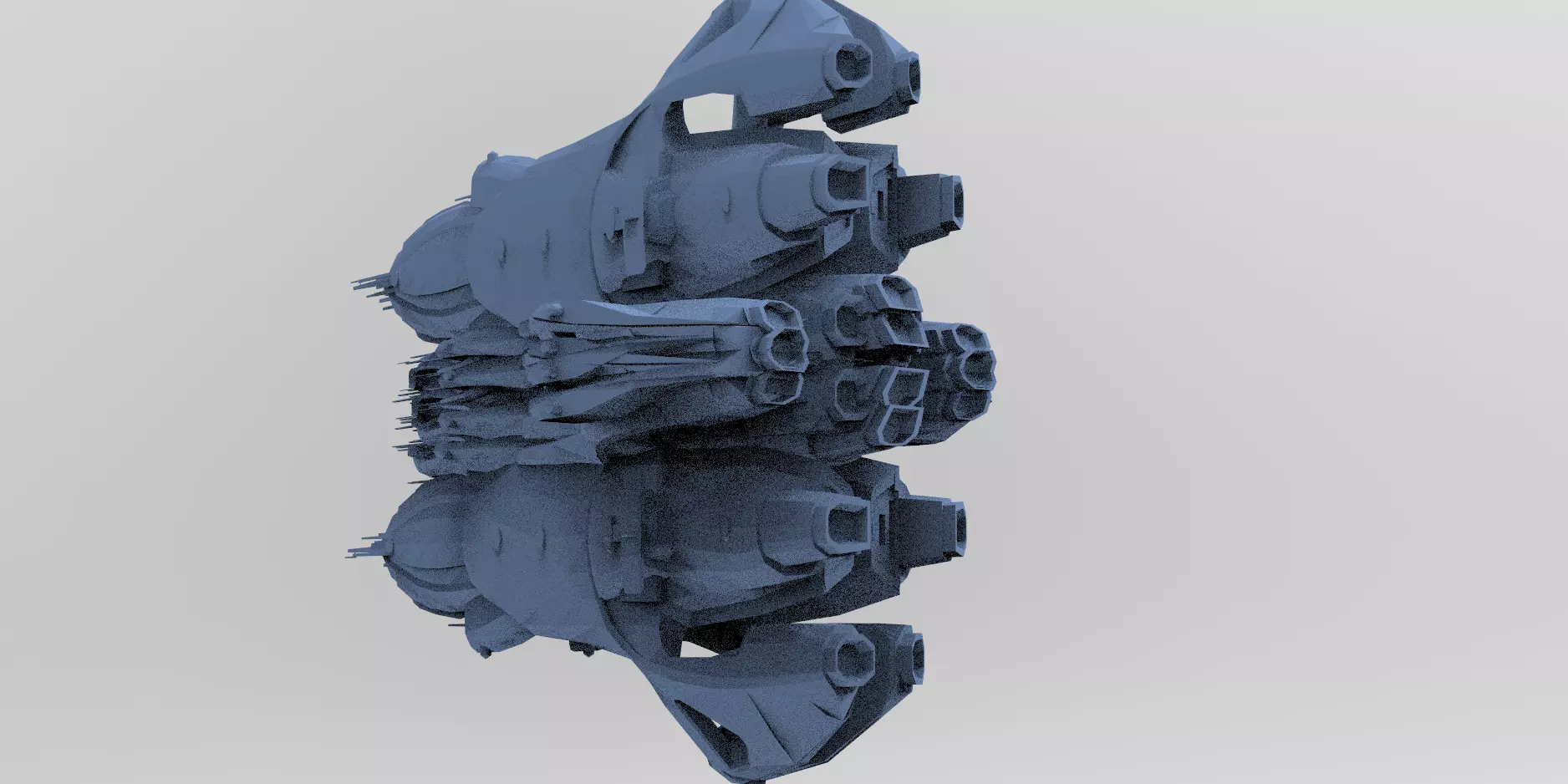 Solar powered Ship speeder 4  3D model_0