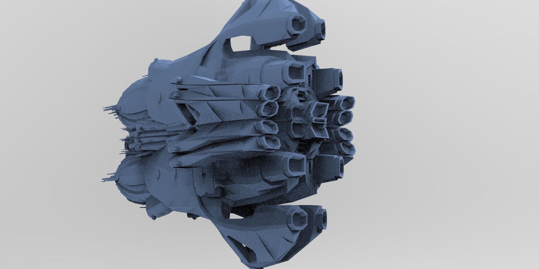 Solar powered Ship speeder 6  3D model_1