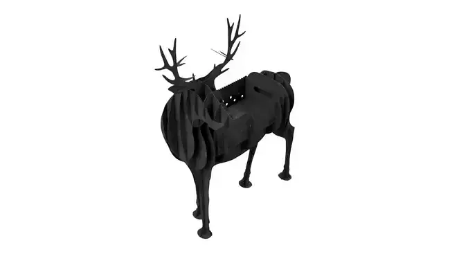 Brazier - Deer 3D model