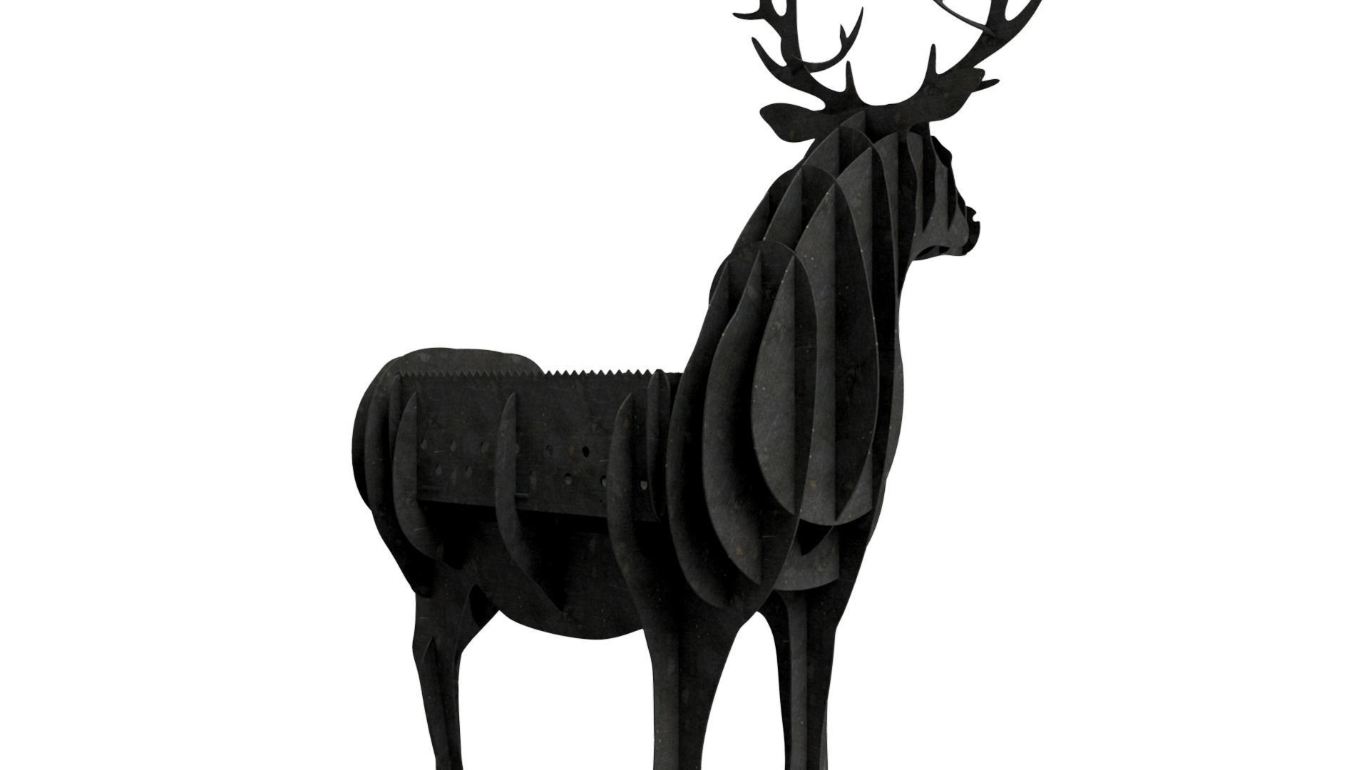 Brazier - Deer 3D model_8