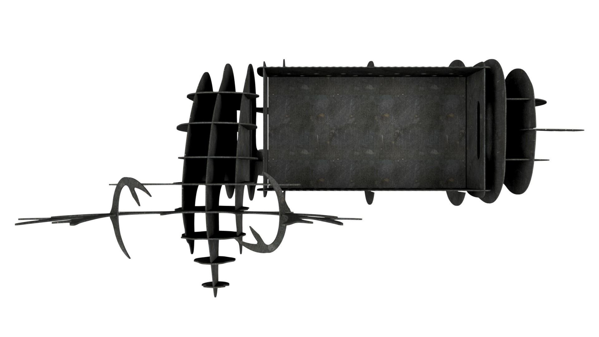 Brazier - Deer 3D model_4